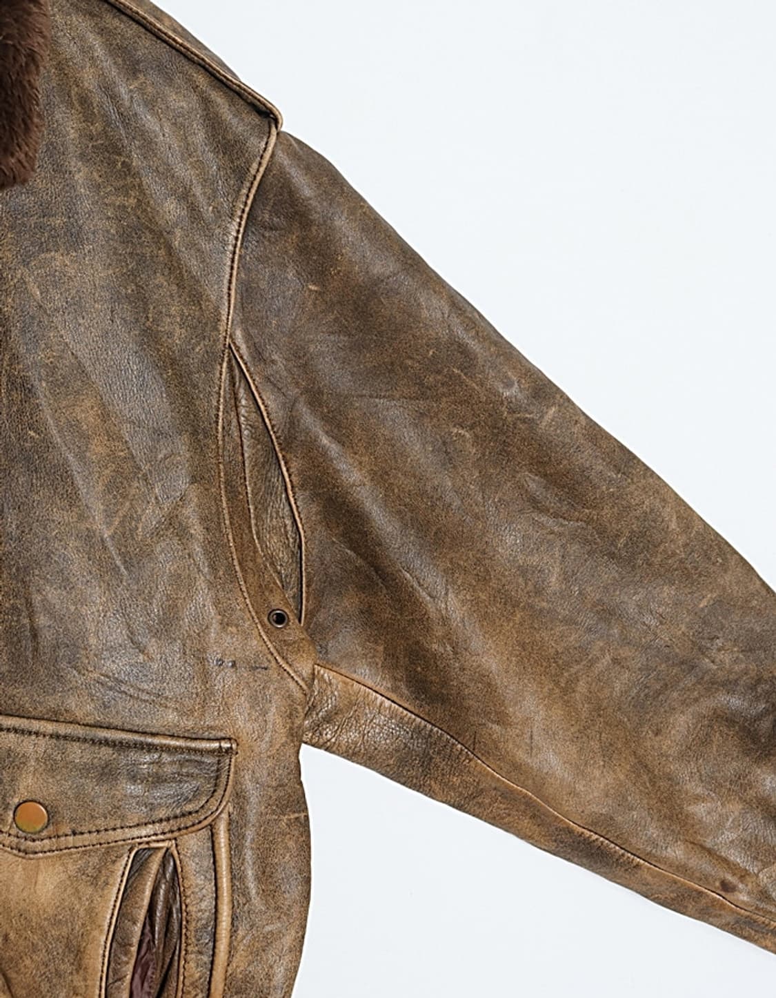 90's Vintage G-1 Leather Jacket 상품이미지3