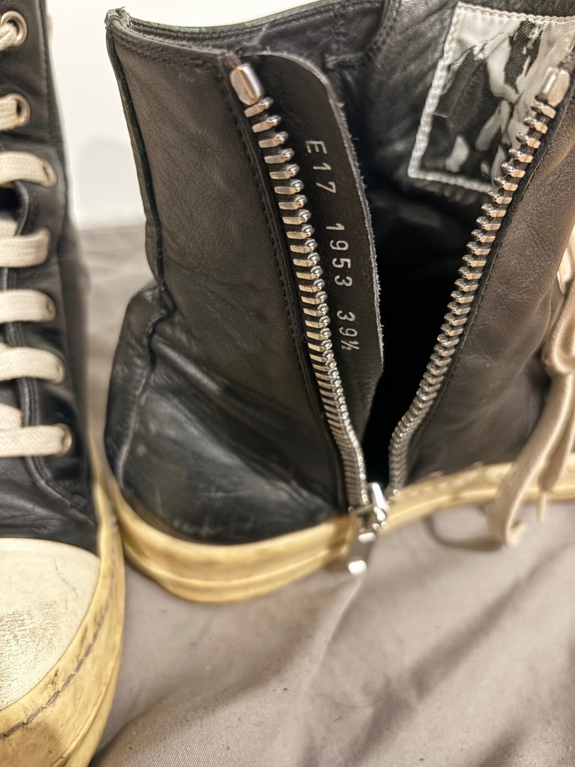 39.5)릭오웬스 컨버스 17 lpo 상품이미지3