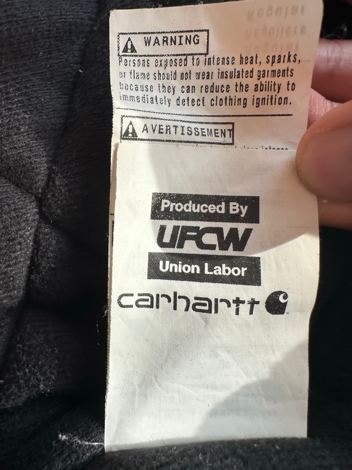 칼하트 j140 그레이 엑티브 자켓 상품이미지4