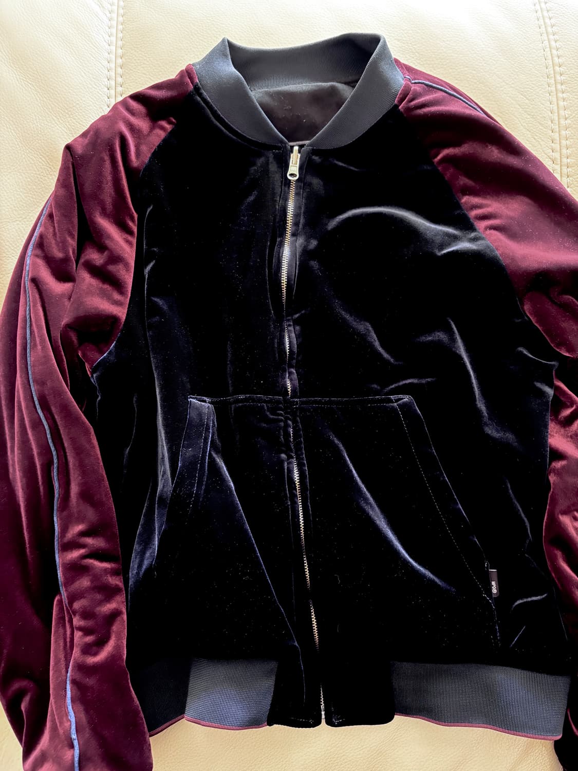 mpq 엠피큐 1988 서울 리버시블 패딩 블루종 스카쟌 상품이미지3