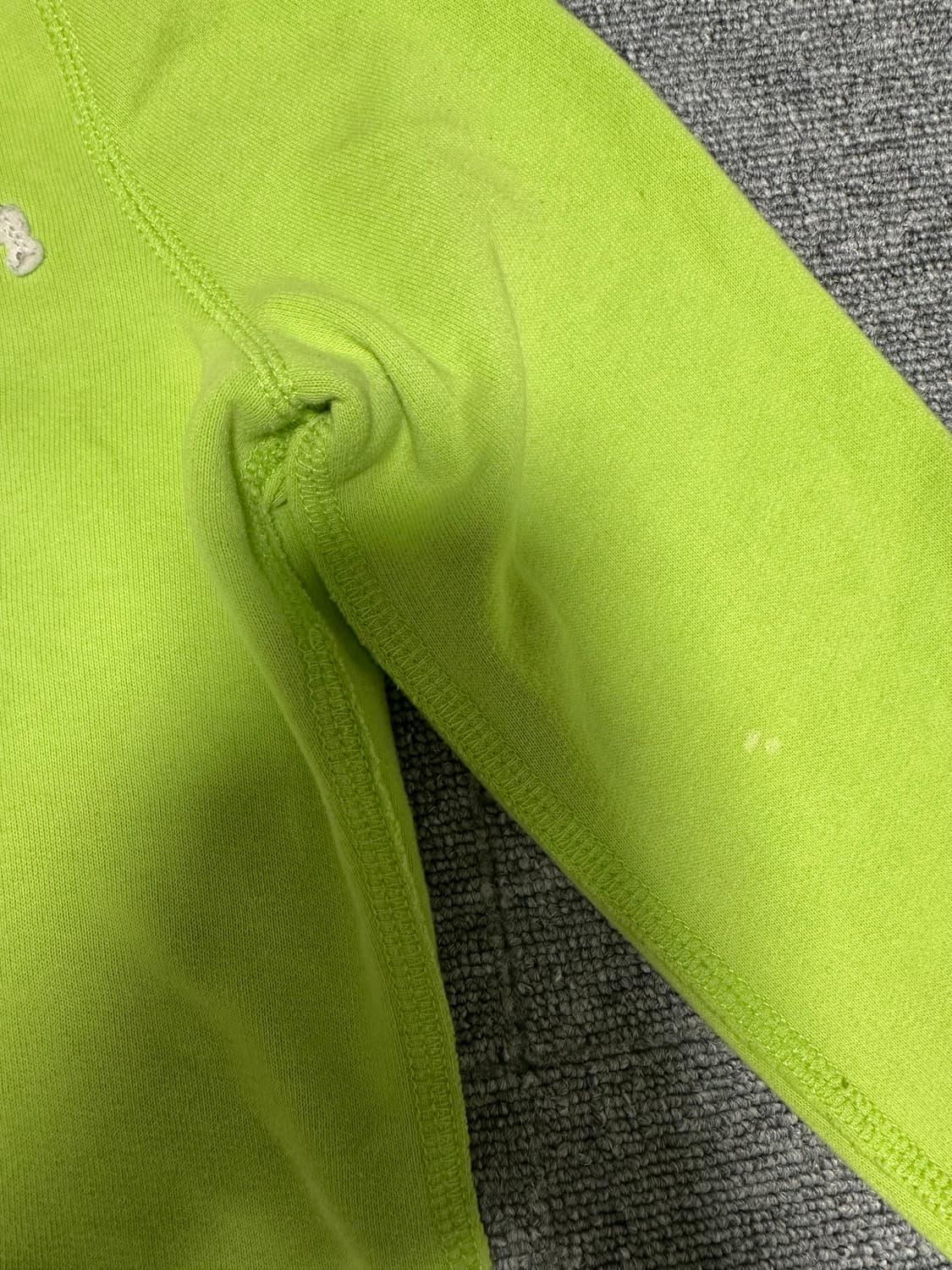 아베크롬비 연두 후드집업 xs 상품이미지2