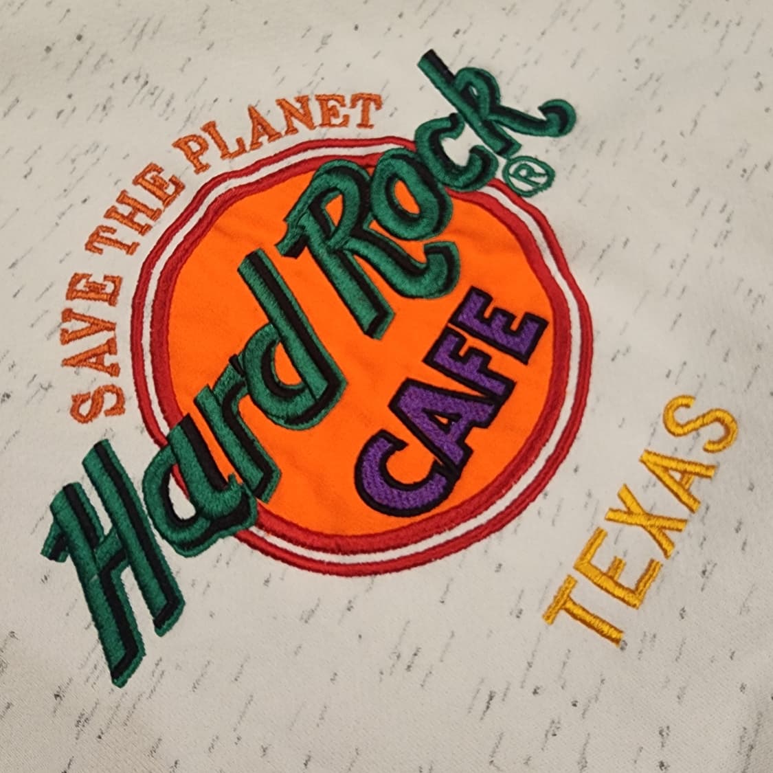 90s 제작 USA 하드락카페 스웻셔츠 상품이미지4