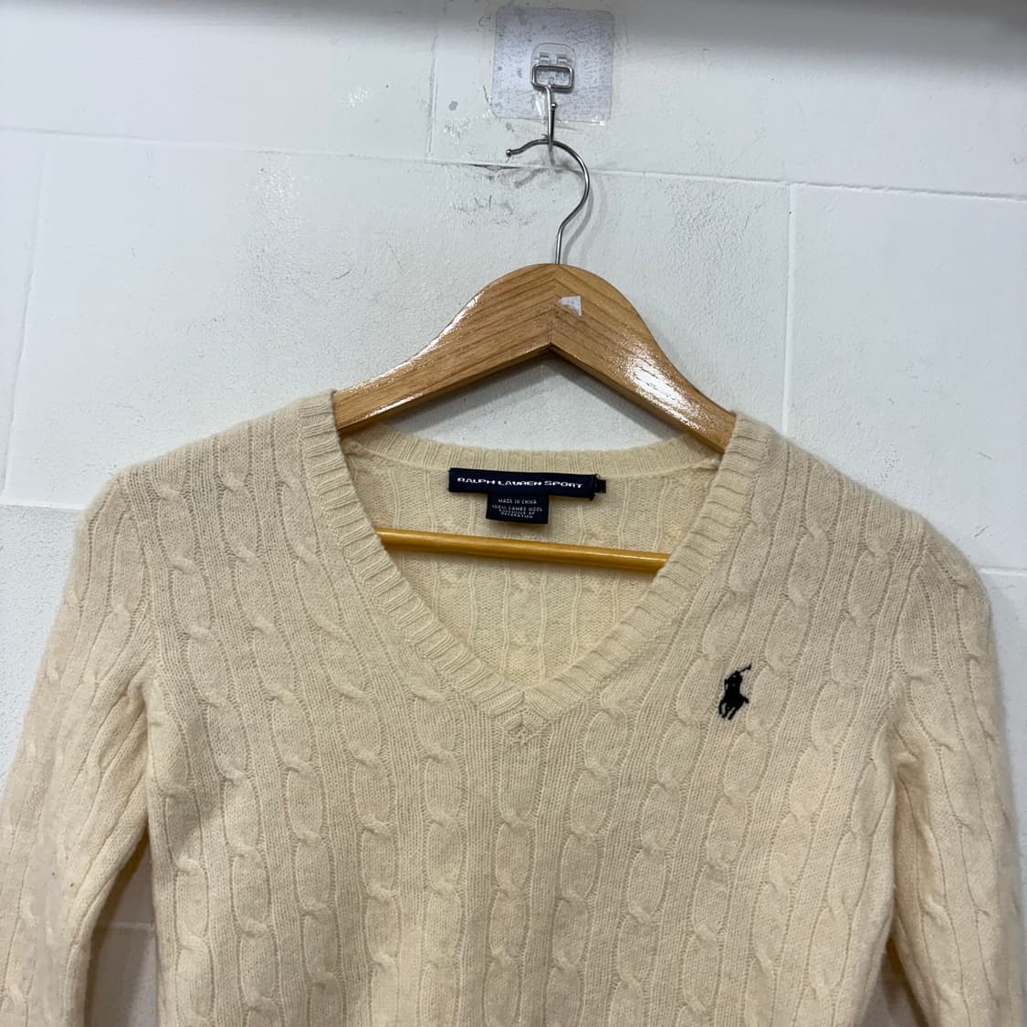 폴로 랄프로렌 꽈배기니트 상품이미지2