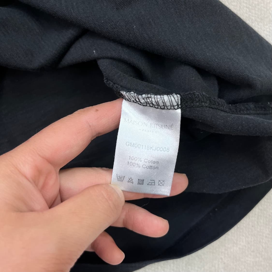 105 메종키츠네 폭스헤드 반팔 티셔츠 상품이미지3