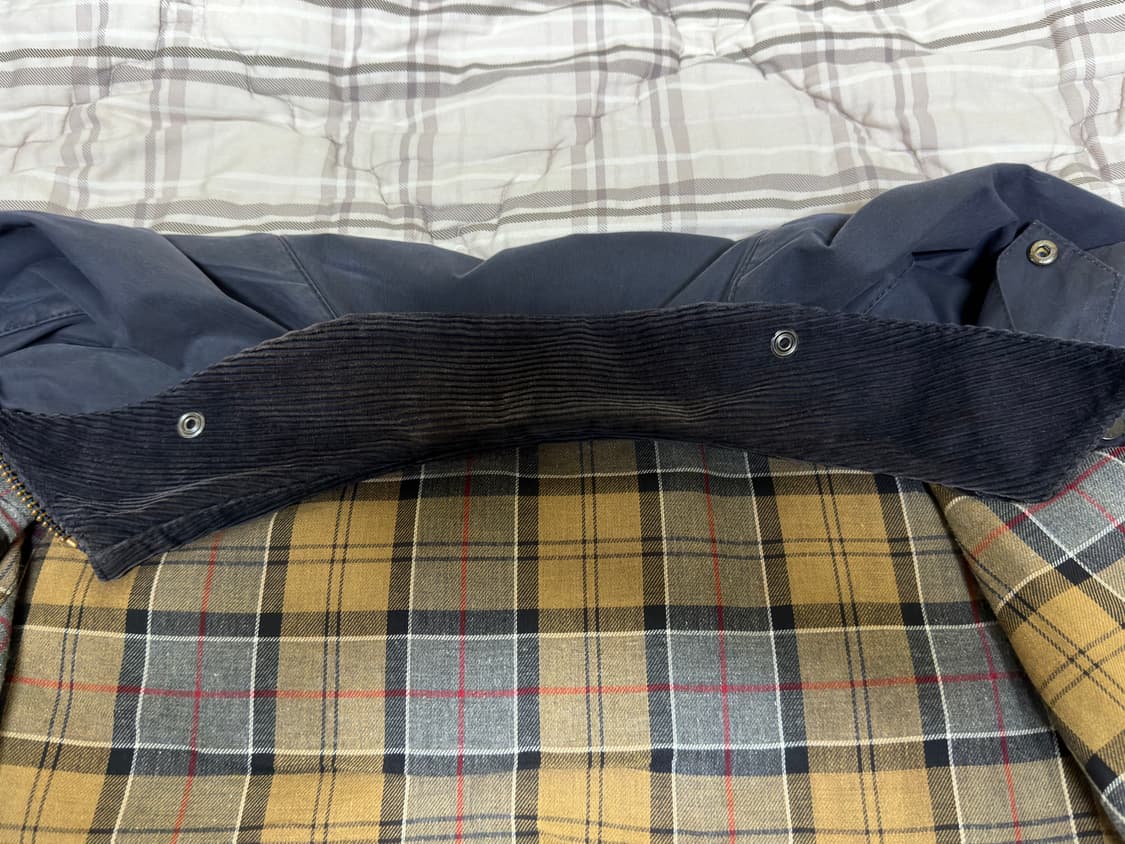 [38] 바버 비데일 왁스자켓(네이비) 상품이미지6