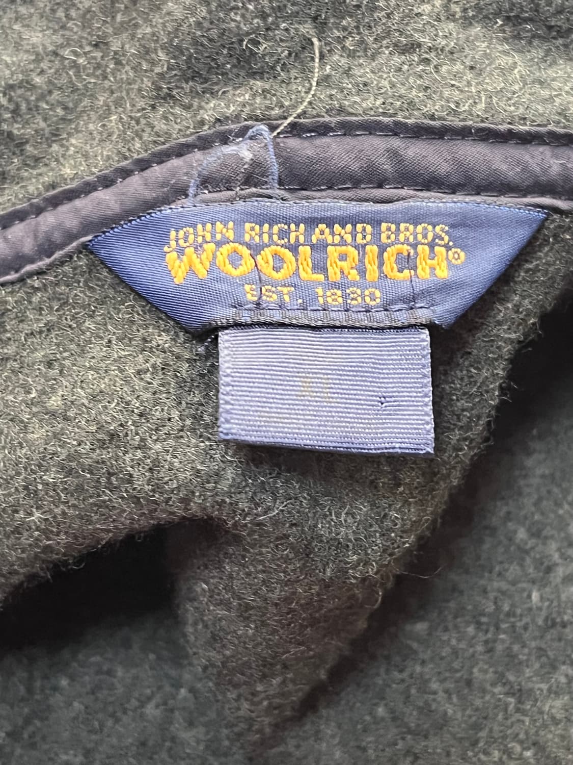 90s 남여공용 울리치 울 에스틱 하프집업 m-L 상품이미지5