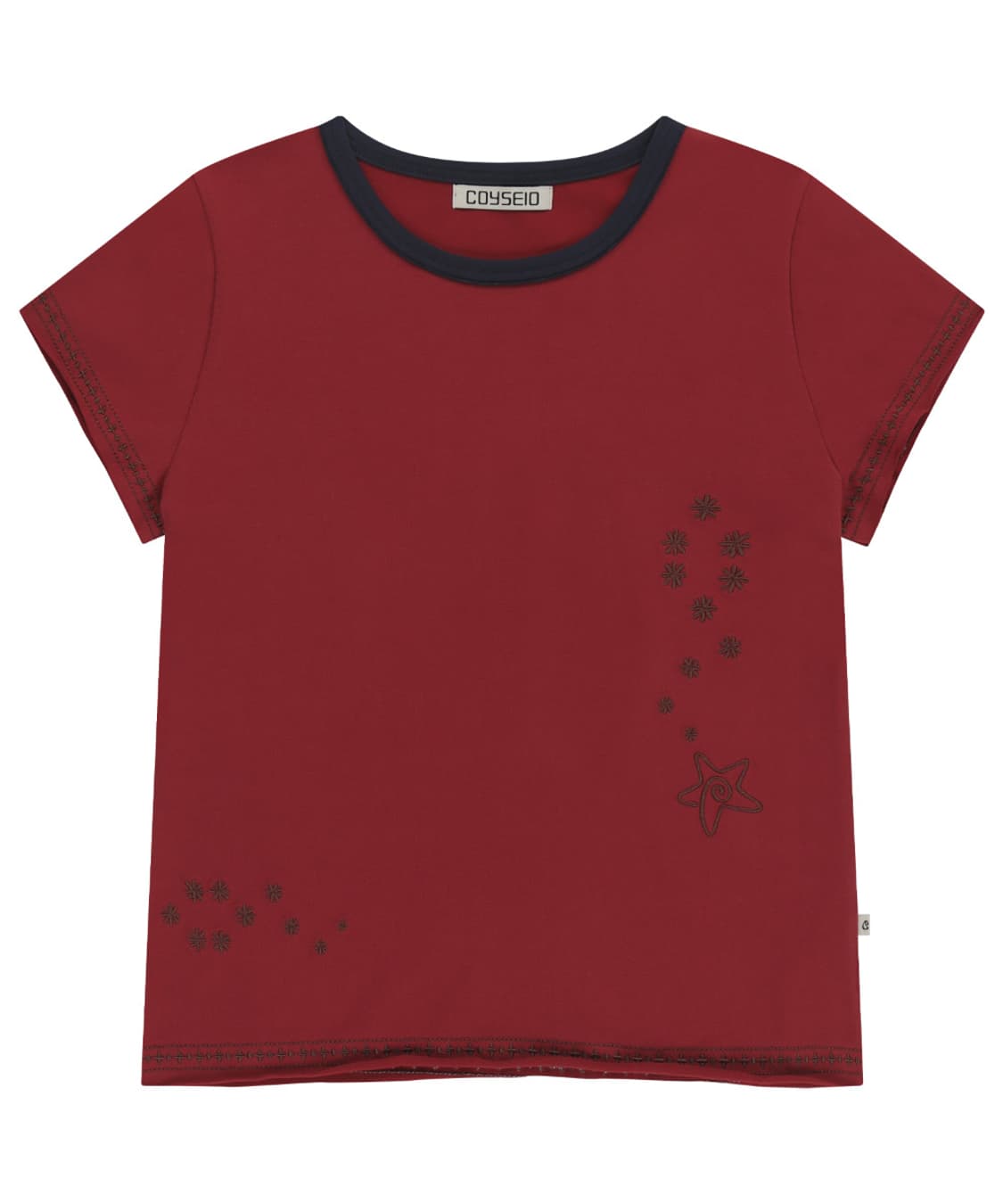 코이세이오 솔라 티셔츠 레드 상품이미지1