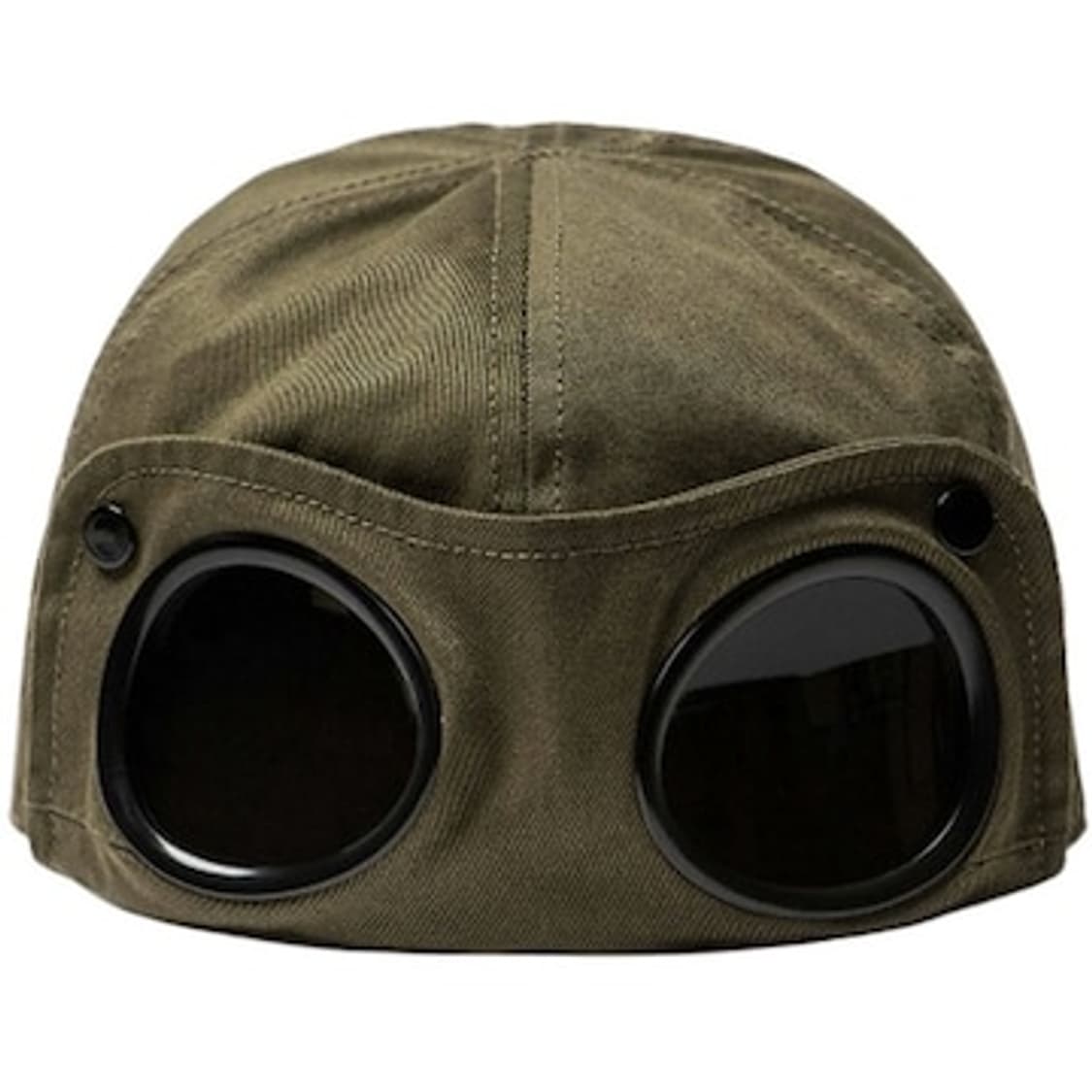 (새상품/M)CP컴퍼니 19시즌 고글 로고 자수 캡 카키 상품이미지7