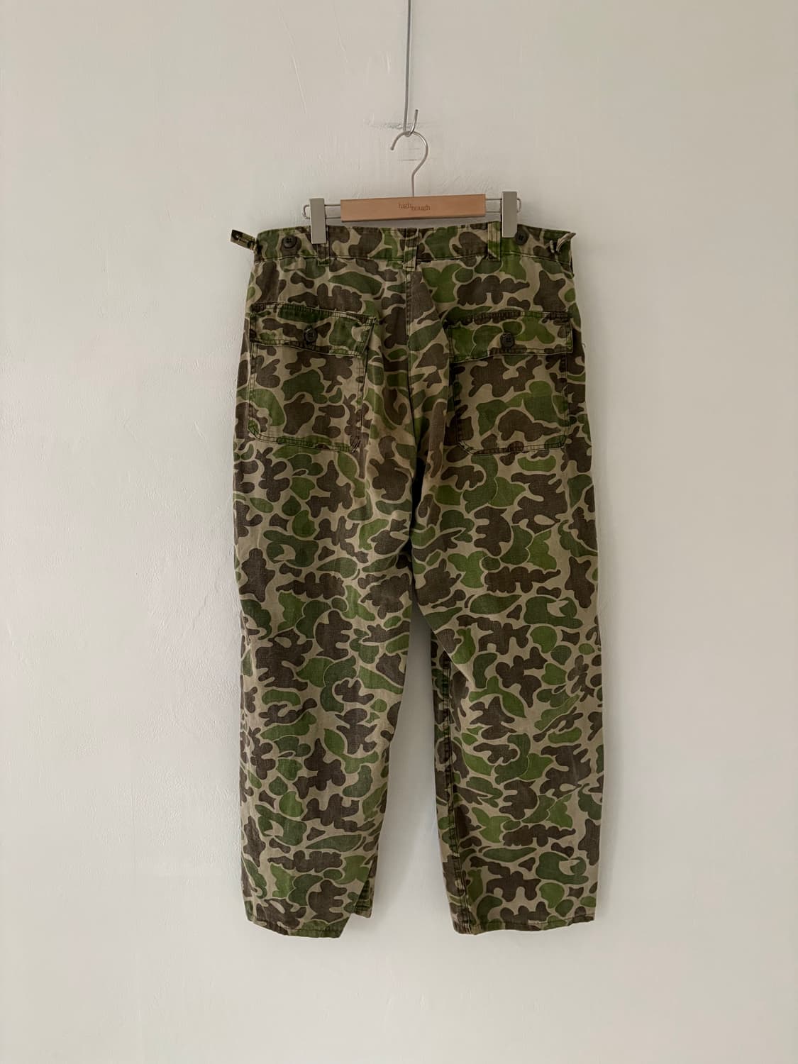 70‘s Vtg Duck hunter camo Fatigue Pant  상품이미지10