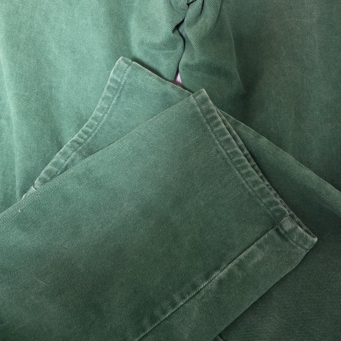 [38] 90s 빈티지 BOSS 보스 배기핏 팬츠 그린 상품이미지6