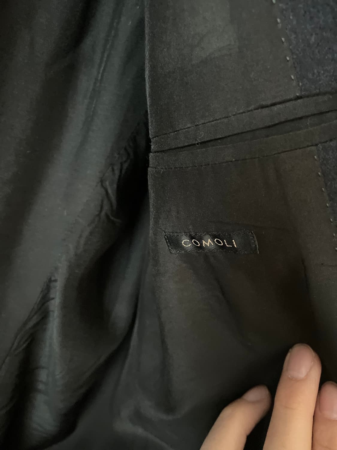 코모리 캐시미어 더블코트 상품이미지6