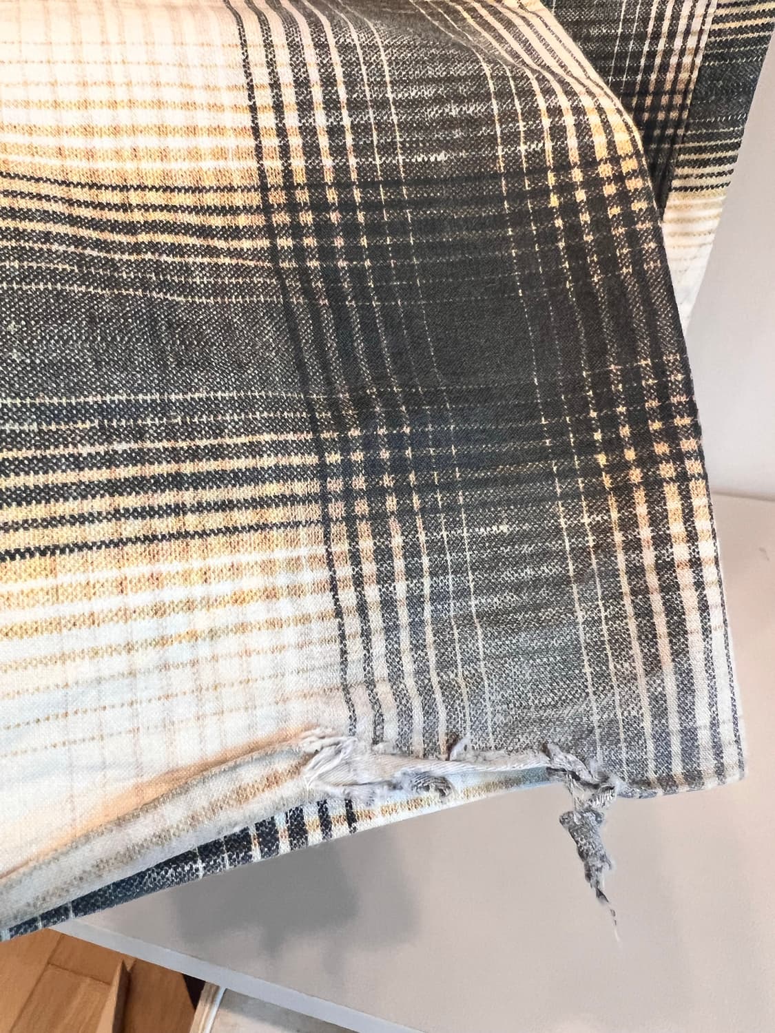 Bianca Saunders 22SS Belted Check Trouse 상품이미지3