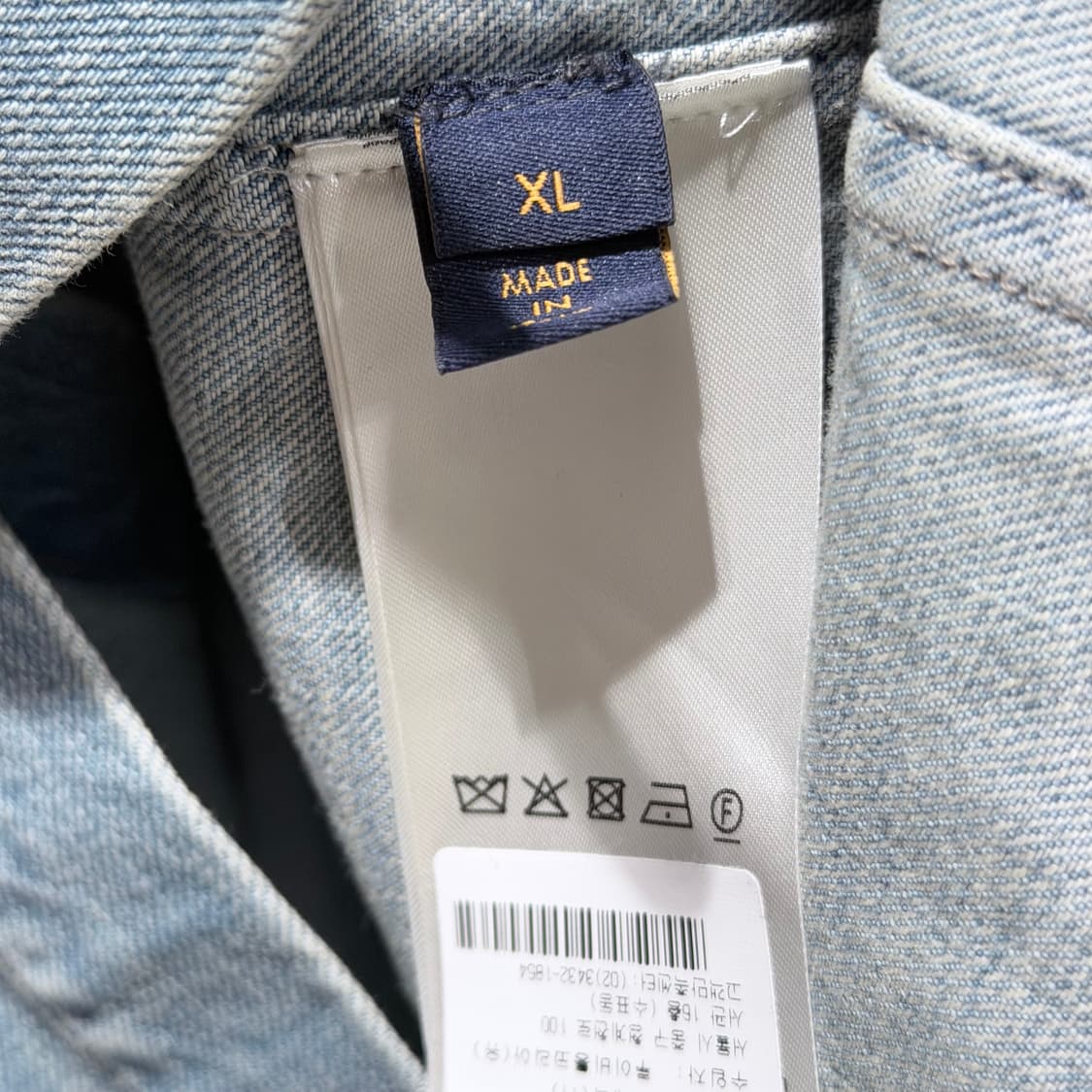 (S-/XL) / 신상 루이비통 쇼트 슬리브드 데님 반팔셔츠 자켓 상품이미지6