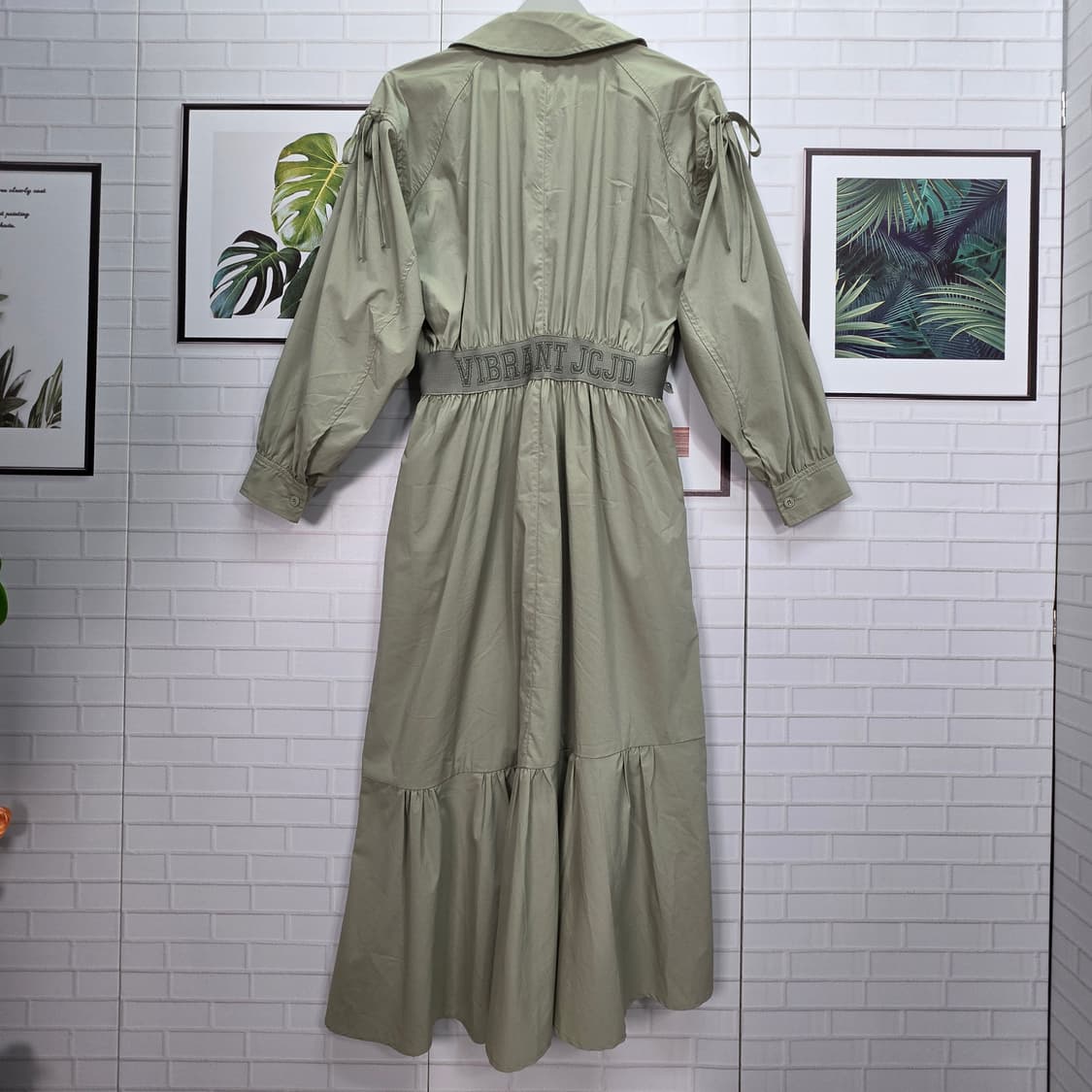 쥬시쥬디 카기색 롱원피스 드레스 85사이즈 상품이미지4