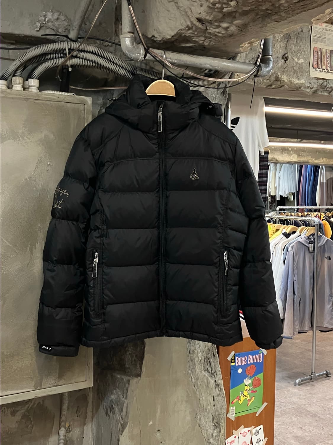 빈폴 패딩 블랙 95 #csz2723  상품이미지1