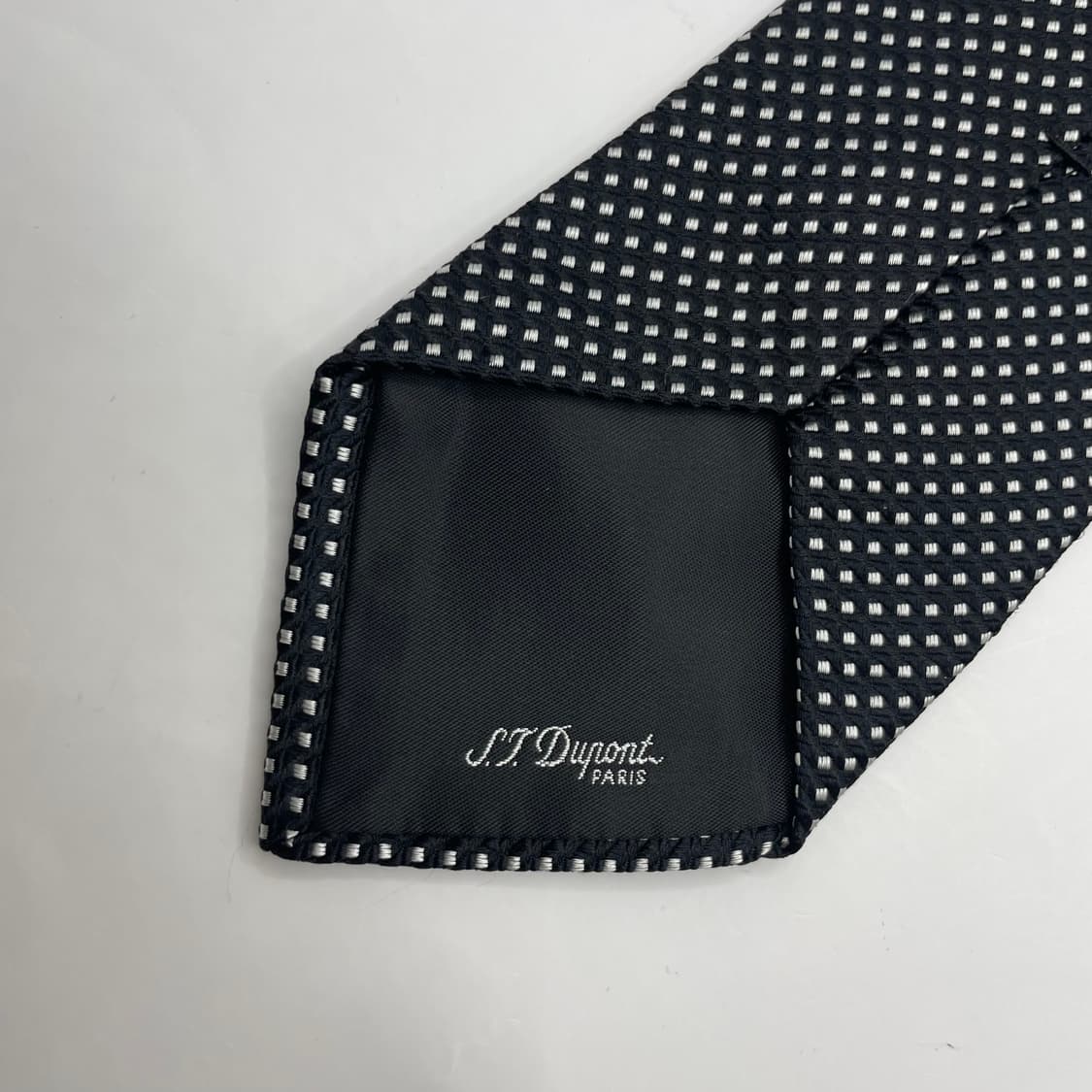 566) (S.T DUPONT) 듀퐁 패턴 넥타이 상품이미지5