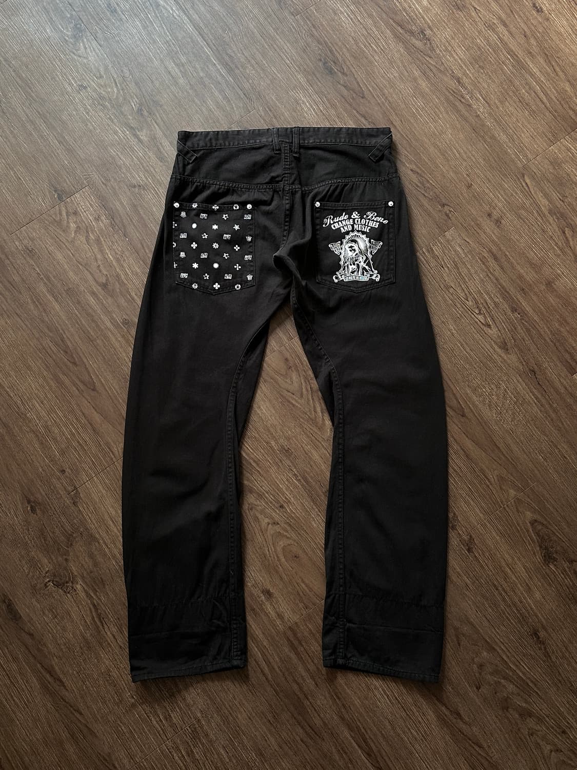 Rimastern 이모지 로우 트위스트 진 상품이미지8