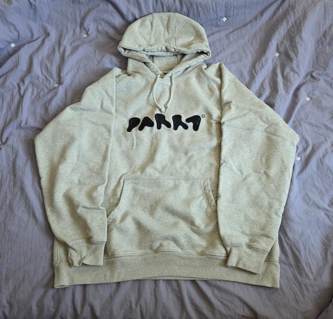 by parra 로고 후드티 그레이 XL 상품이미지1