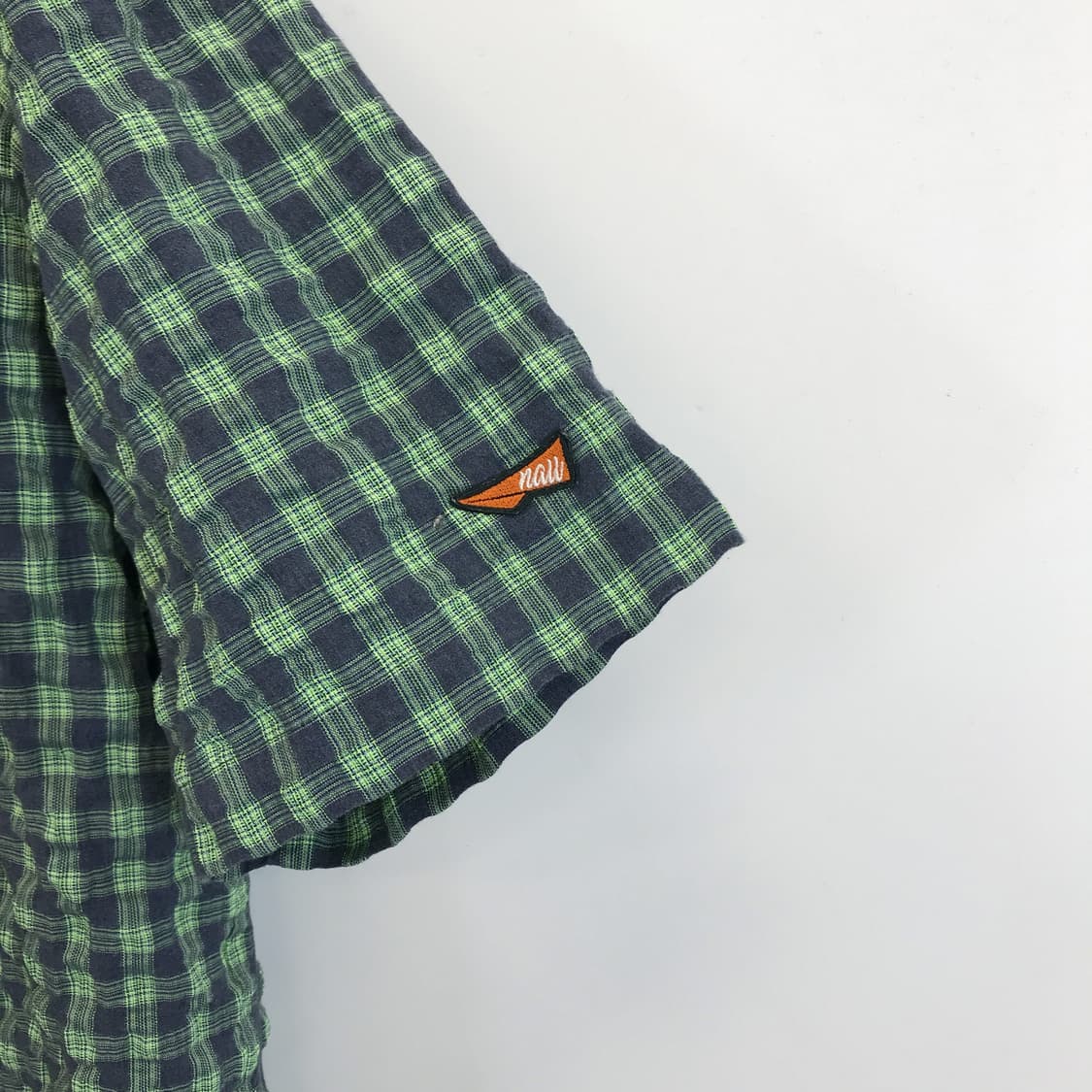 NAU 나우 시어서커 체크셔츠 [XL] 상품이미지2