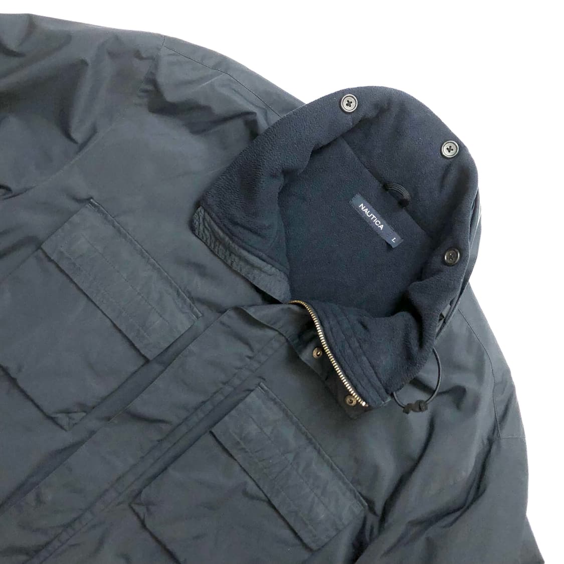 노티카 네이비 누빔 바람막이 점퍼 L 상품이미지3