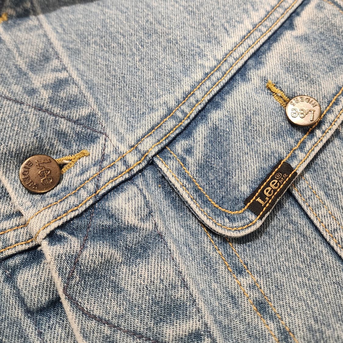 80s 오리지날 쌍방울  LEE 101-J 데님자켓 상품이미지4