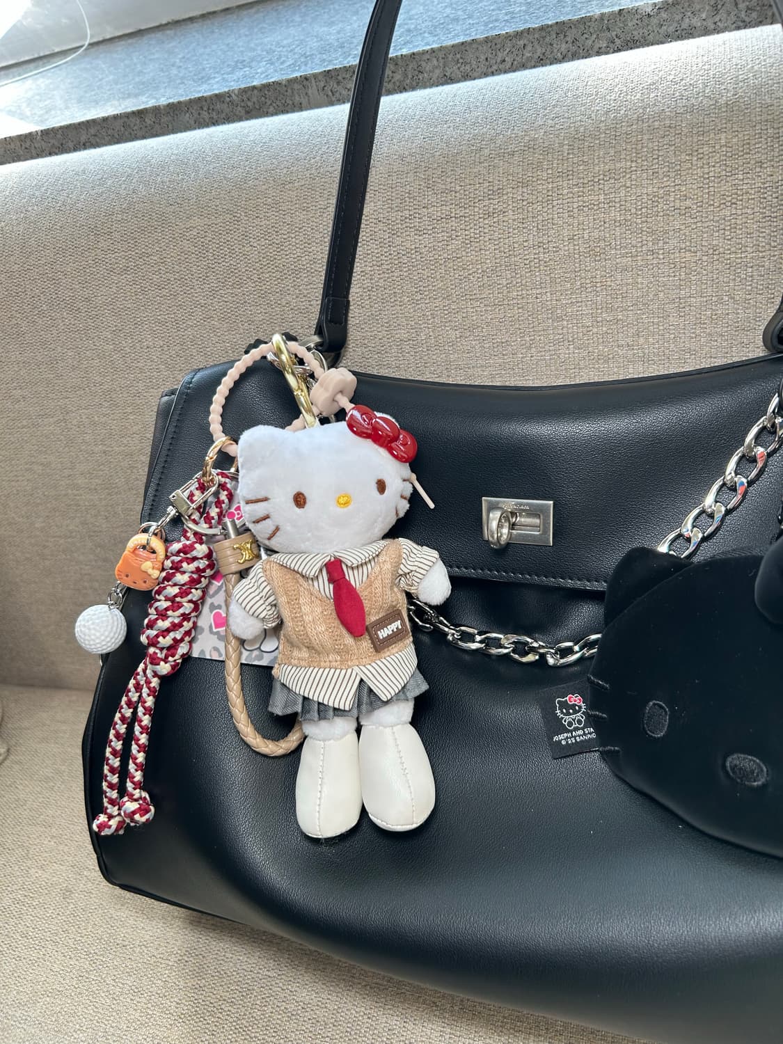 (30) 👜❣️롱다리 키티 프레피 스쿨룩 커스텀 키링 상품이미지4