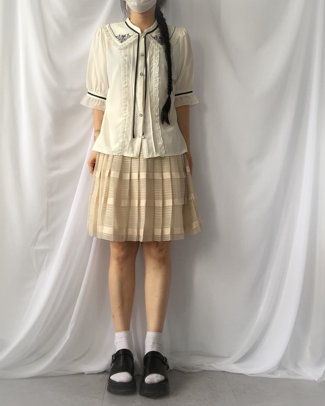 Axes femme sailor blouse 상품이미지1
