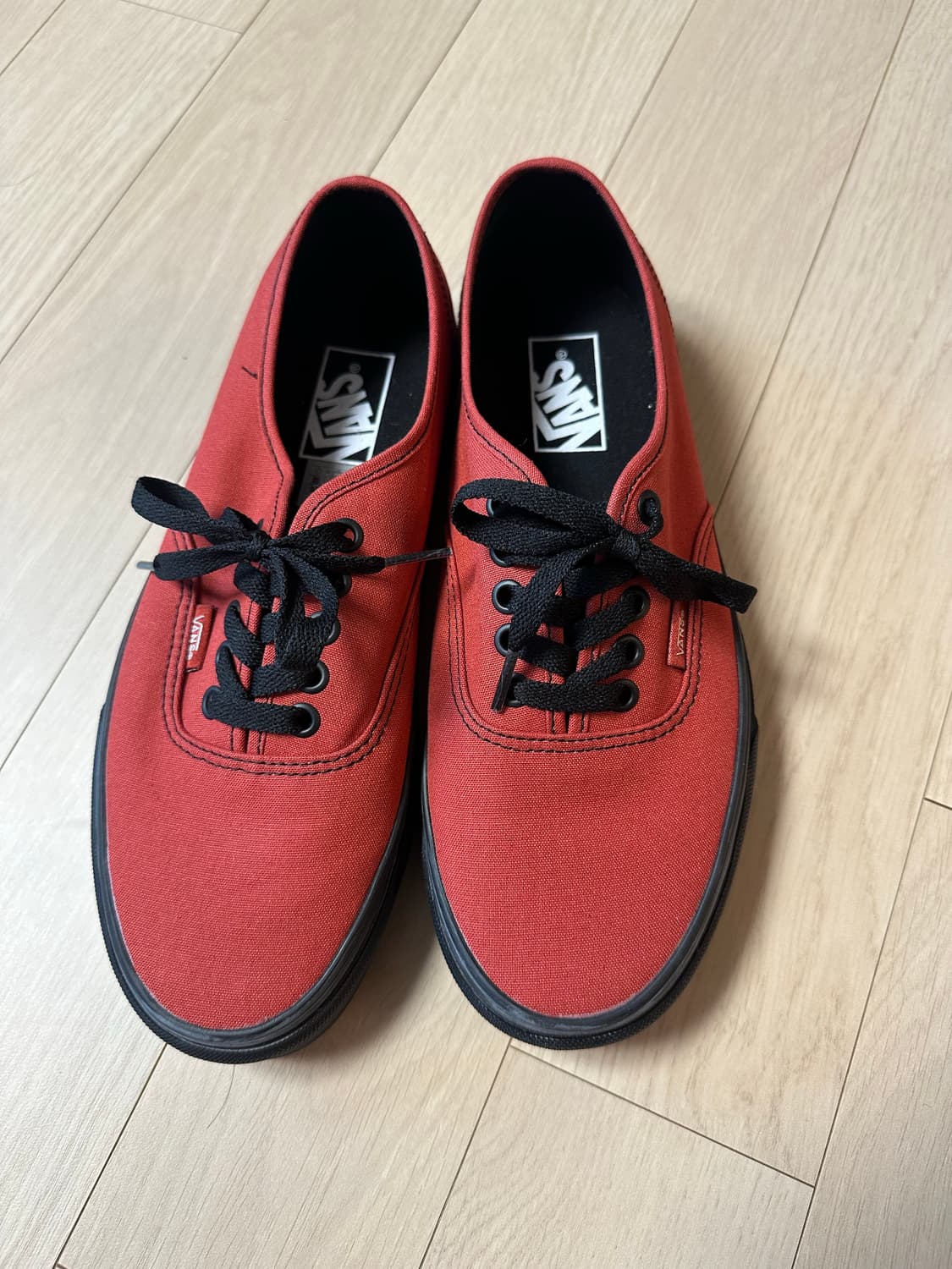 반스 어센틱 레드블랙 260 상품이미지1