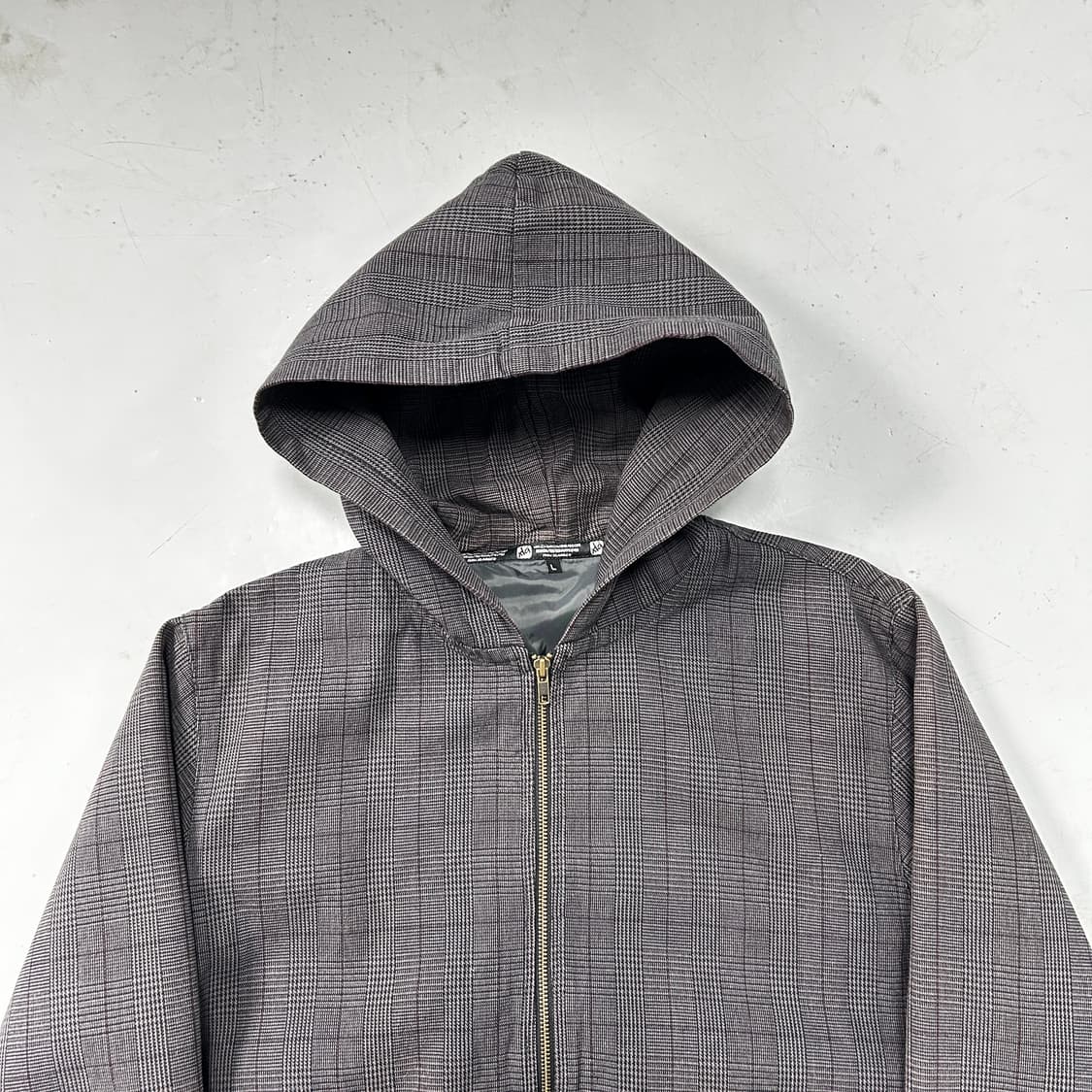 XLARGE 체크드 워크 후드자켓 상품이미지2