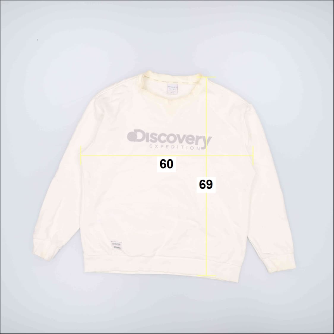 [105] 디스커버리 빅로고 기모 맨투맨 스웻셔츠 0108J  상품이미지7