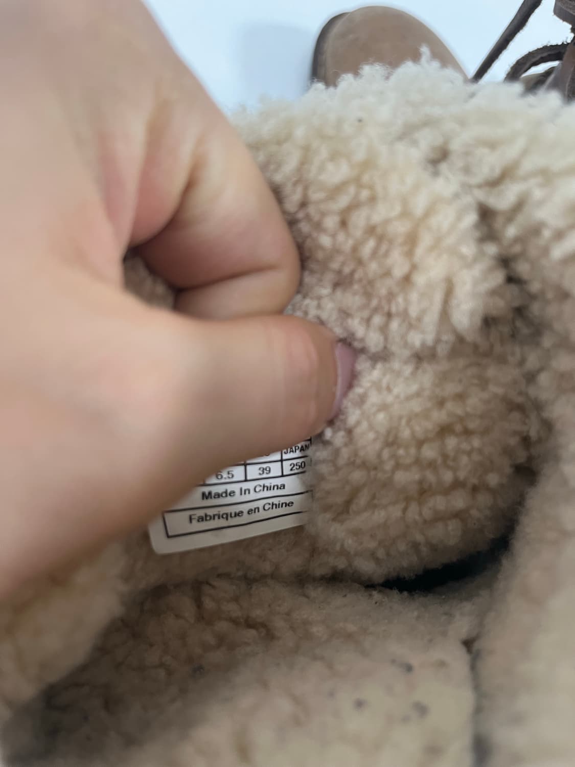 [250] 어그 ugg 레이스업 가죽 앵글 부츠 상품이미지8