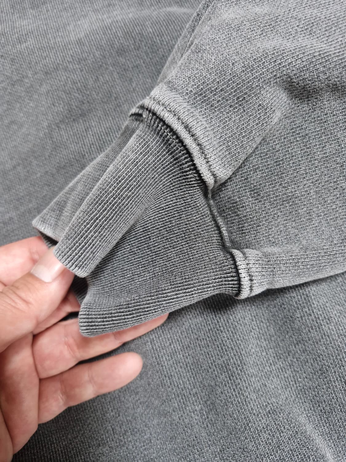 소버먼트 피그먼트 워싱 헤비 맨투맨 L 상품이미지3