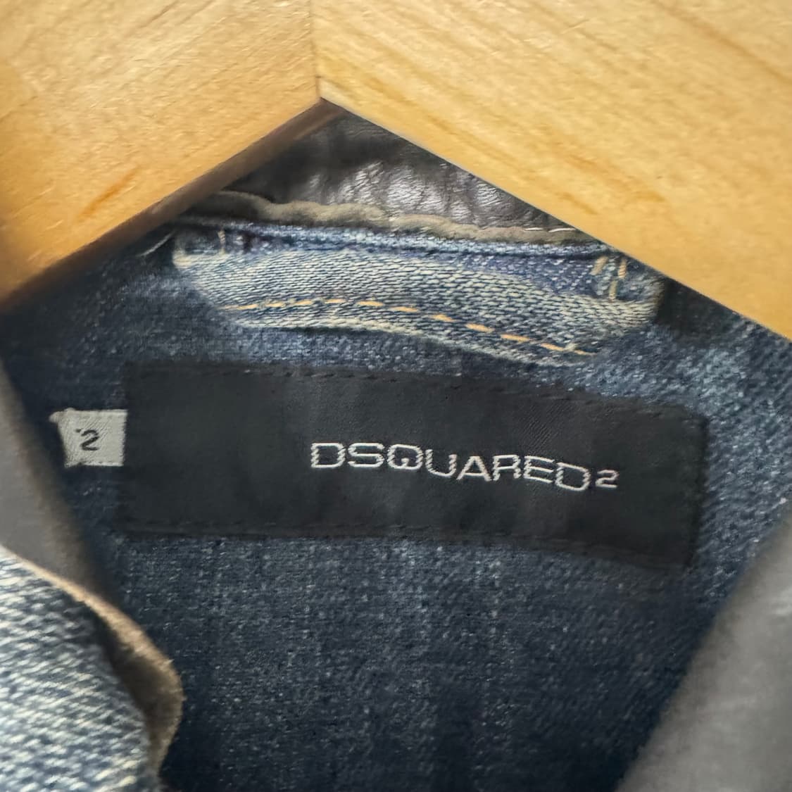 디스퀘어드2 백로고 데님 자켓 상품이미지5