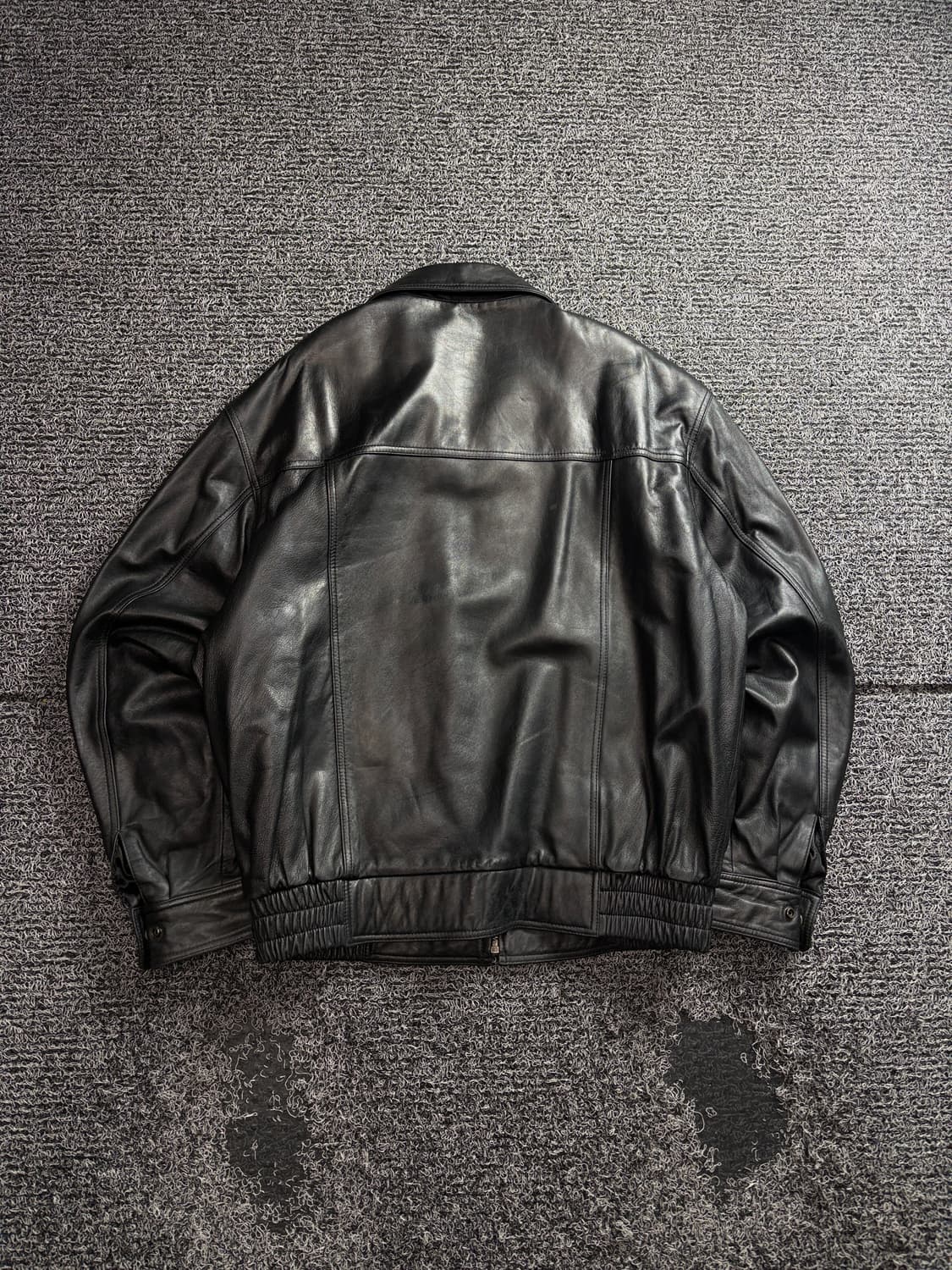 빈티지 아카이브 램스킨 봄버 레더 자켓 3362 상품이미지4