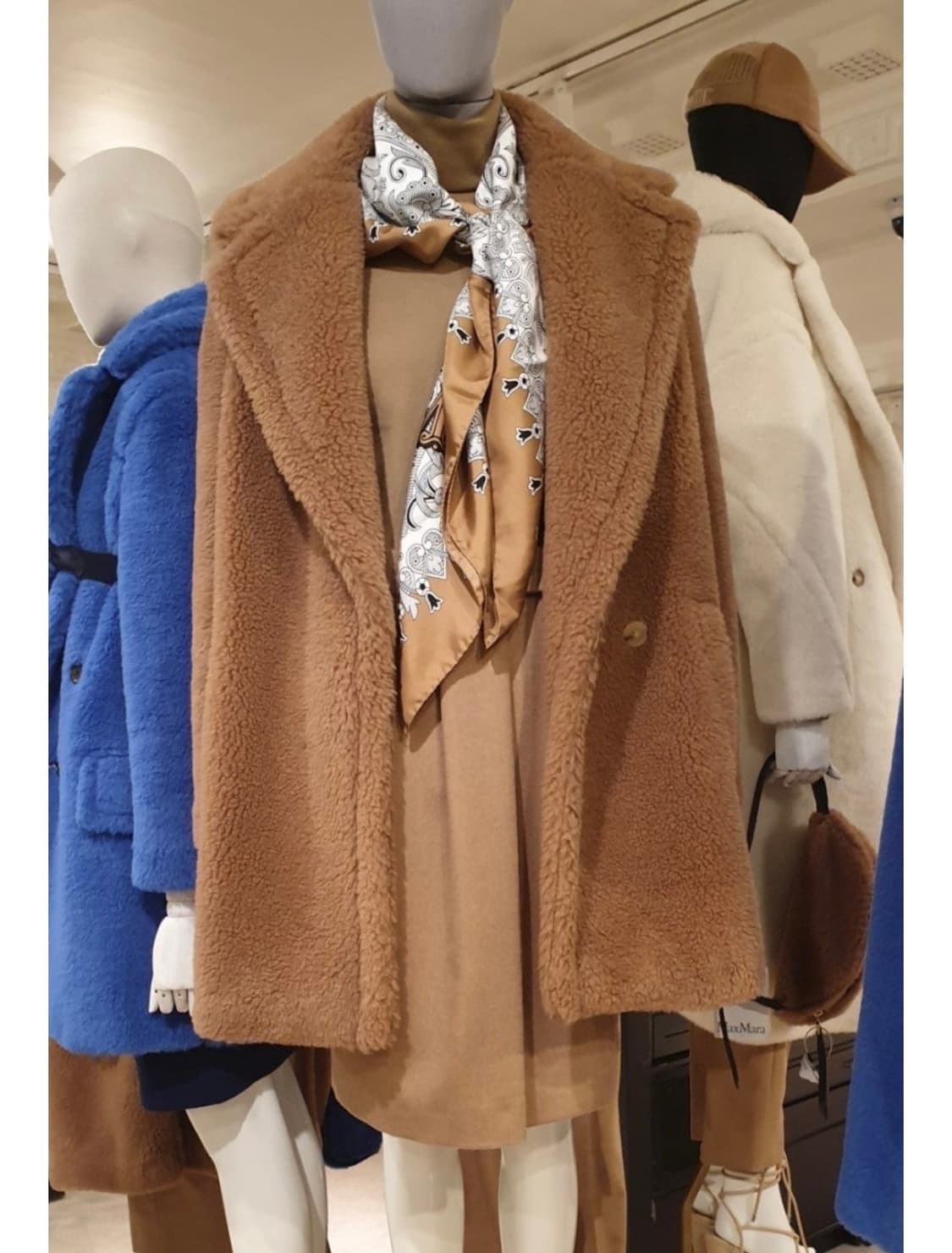 막스마라 테디코트 숏  상품이미지2