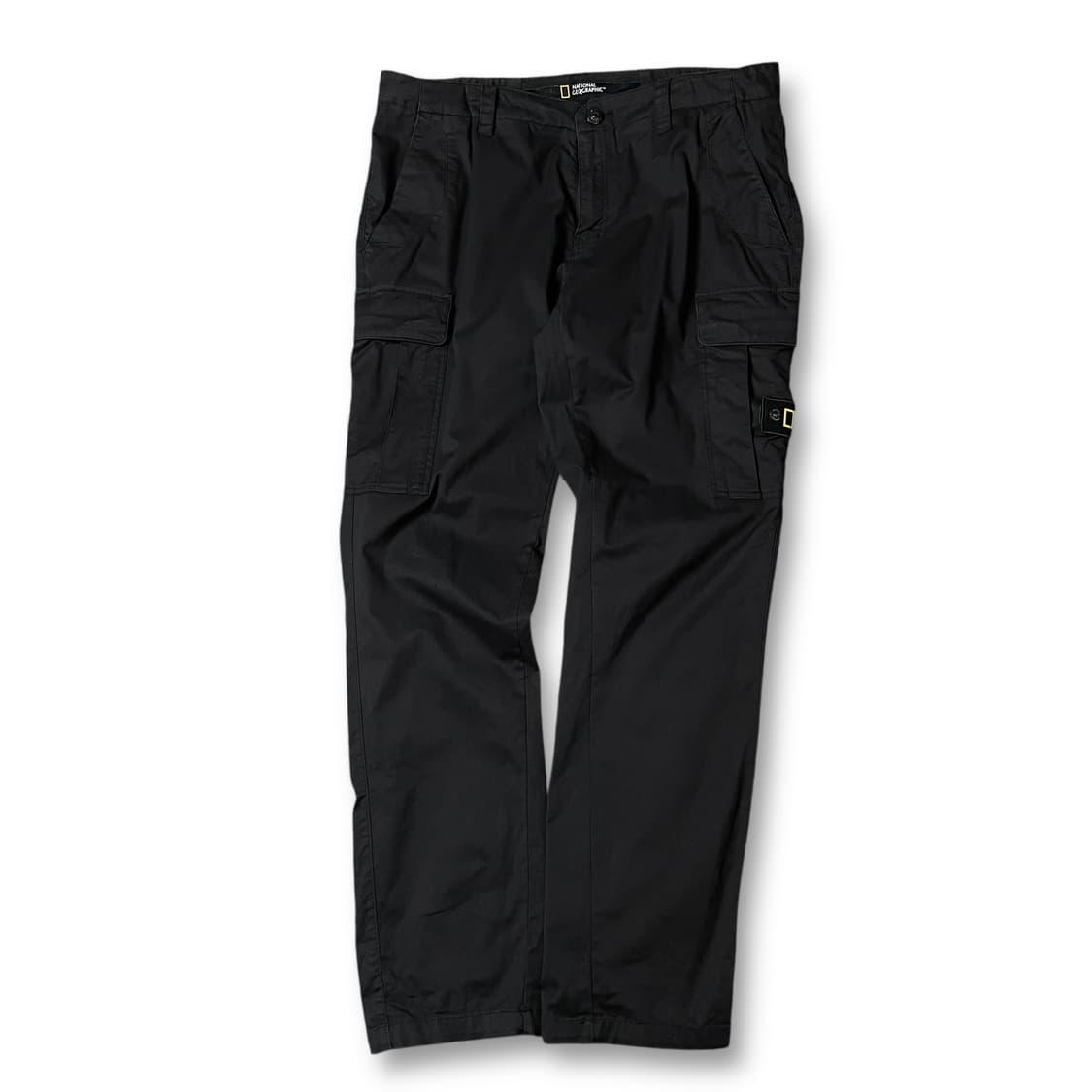 (36) 내셔널지오그래픽 블랙 코튼 카고 팬츠 91 상품이미지1