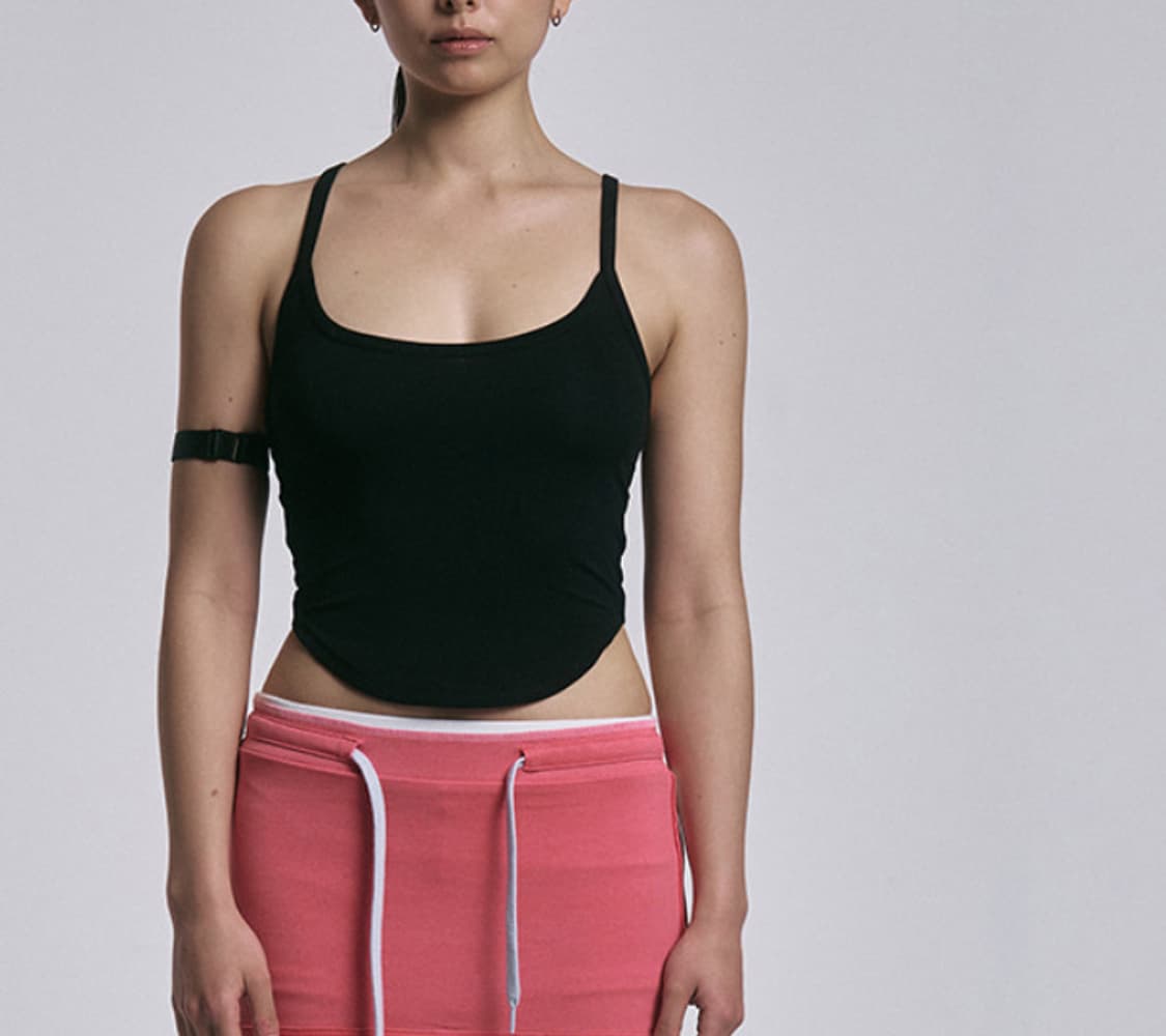  PNF Daily Soft Lounge Tank Top (Black) 상품이미지2