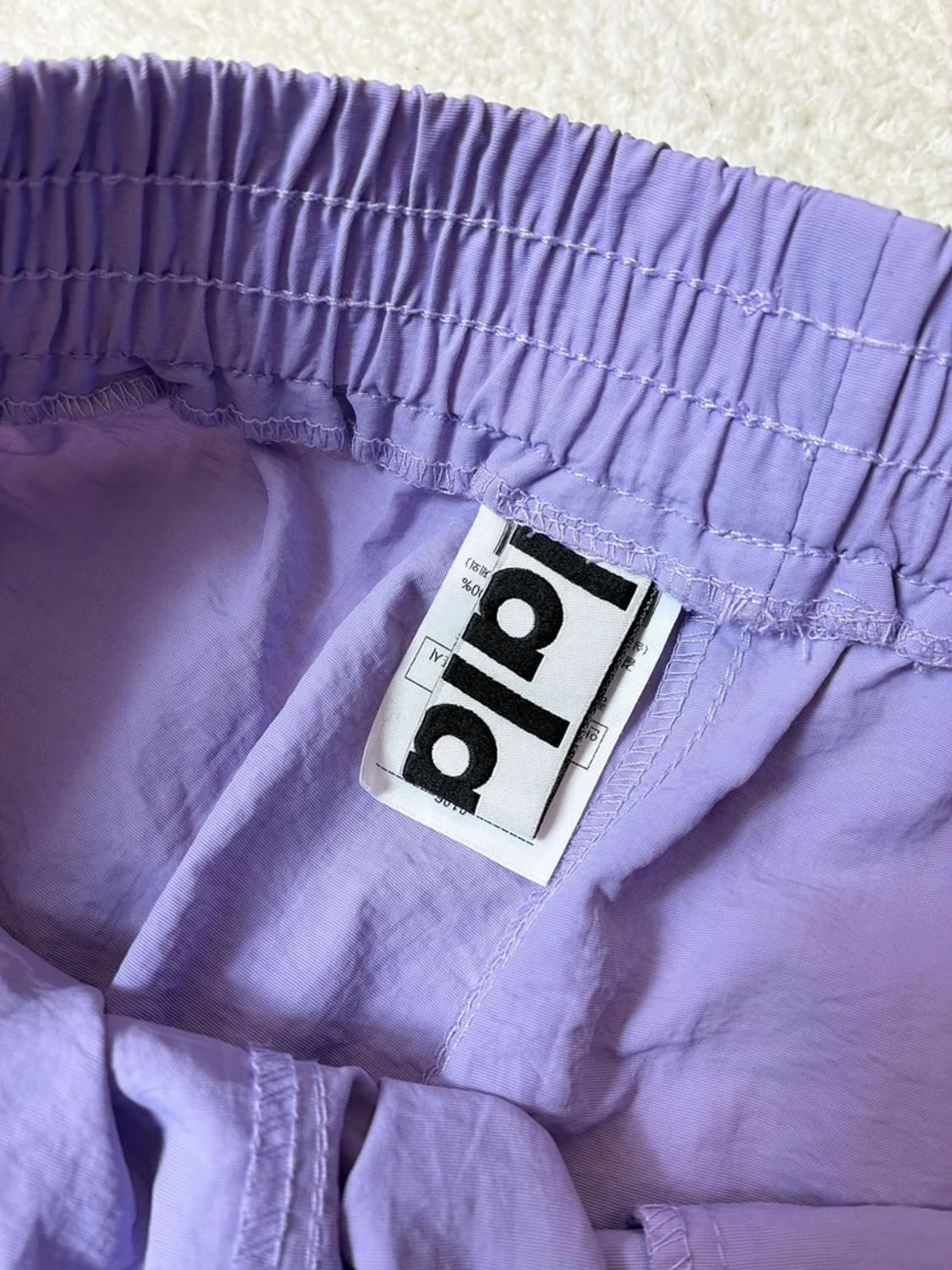 라라폭스 24ss 나일론 포켓 세미와이드 팬츠 PN6415    상품이미지8