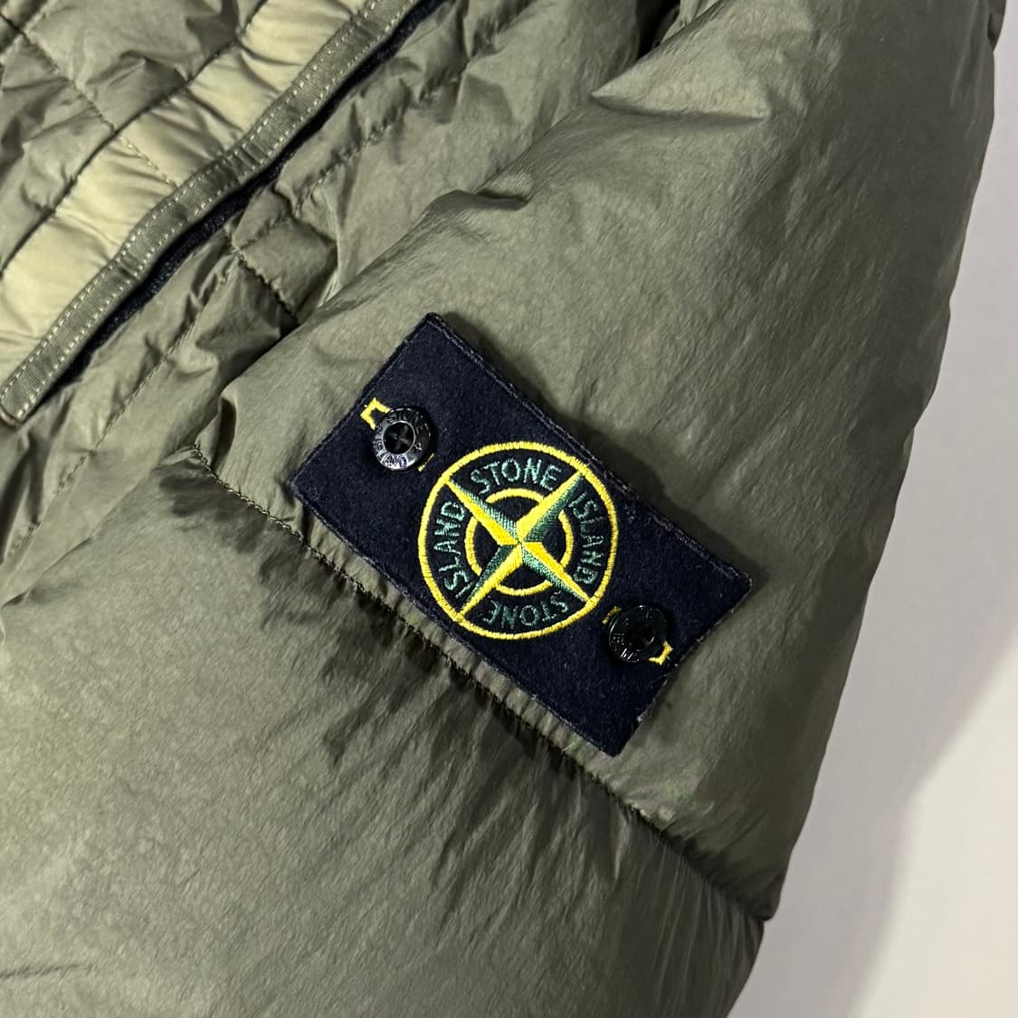 [M/당일출고]스톤아일랜드 크링클랩스 롱패딩 상품이미지3