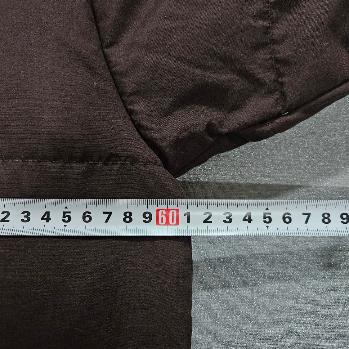 M 100-105) 유니클로 빈티지 브라운 덕다운 패딩 상품이미지7