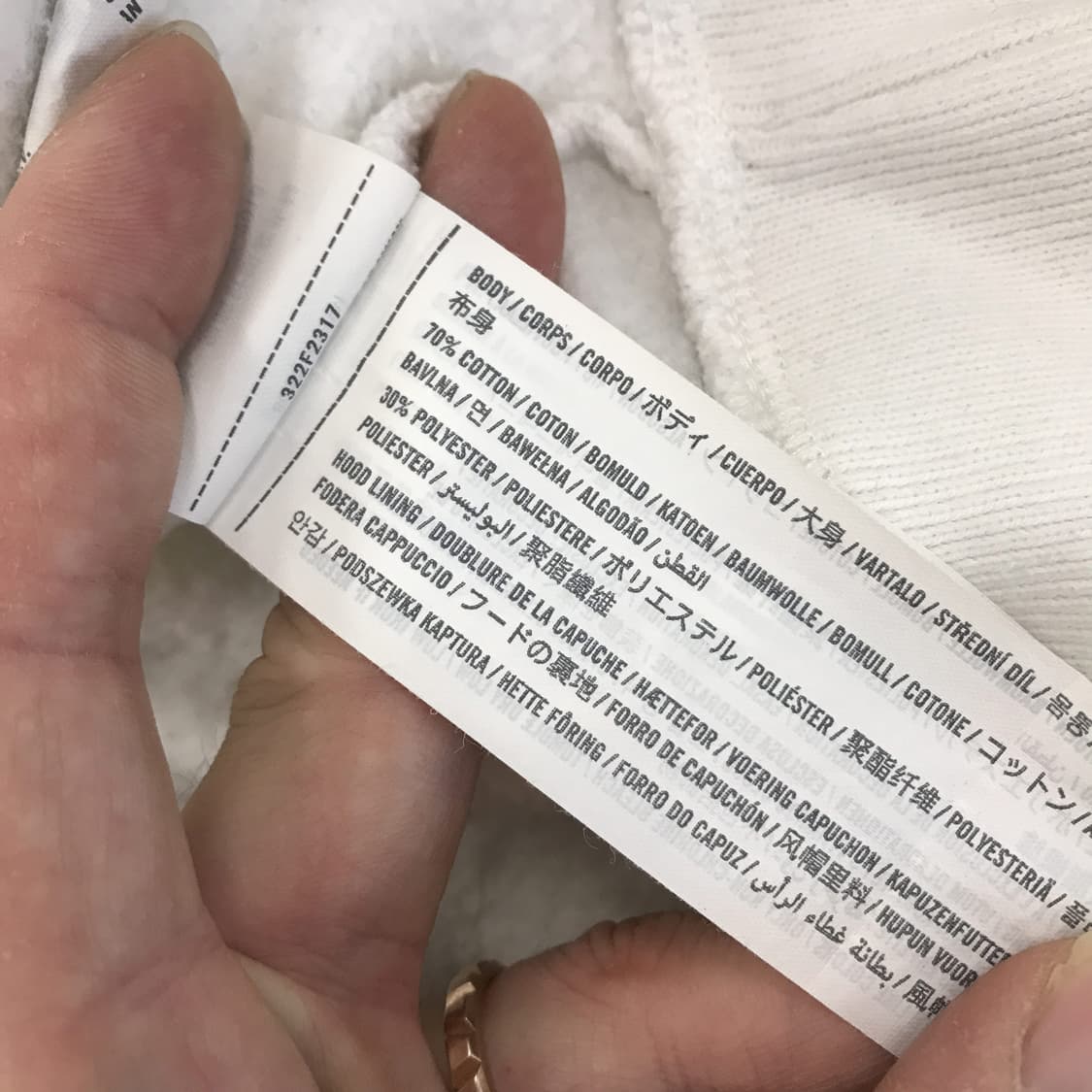 홀리스터 Y2K 빅로고 후드티 [XXL] 상품이미지5