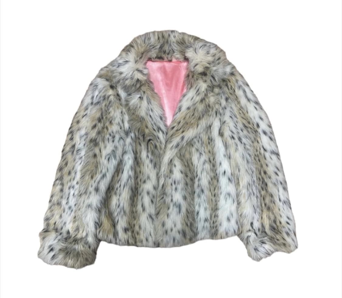 빈티지 레오파드 퍼 자켓 Free 상품이미지1