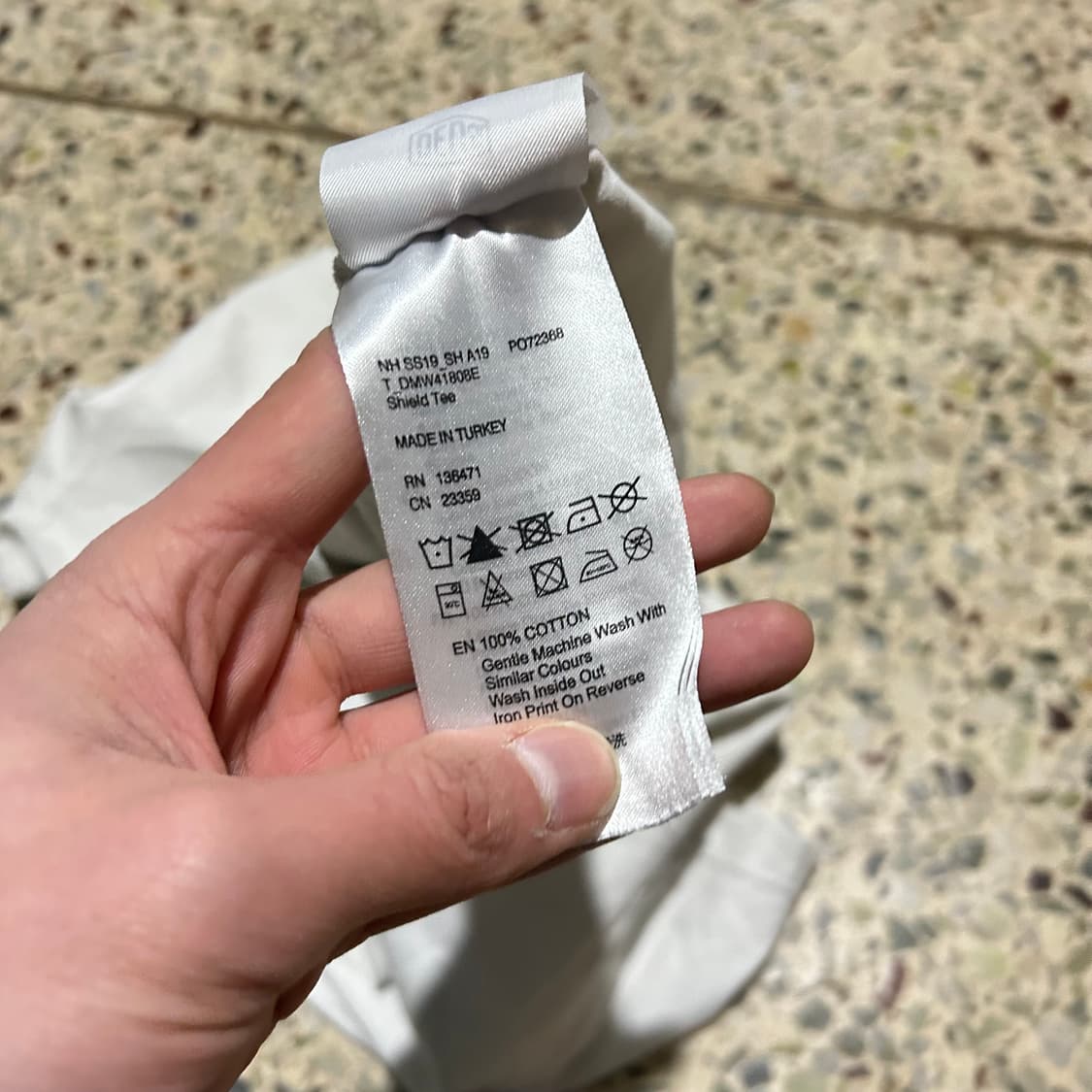 데우스 엑스 마키나 (Deus Ex machina) 데우스 로고 티셔츠 상품이미지6