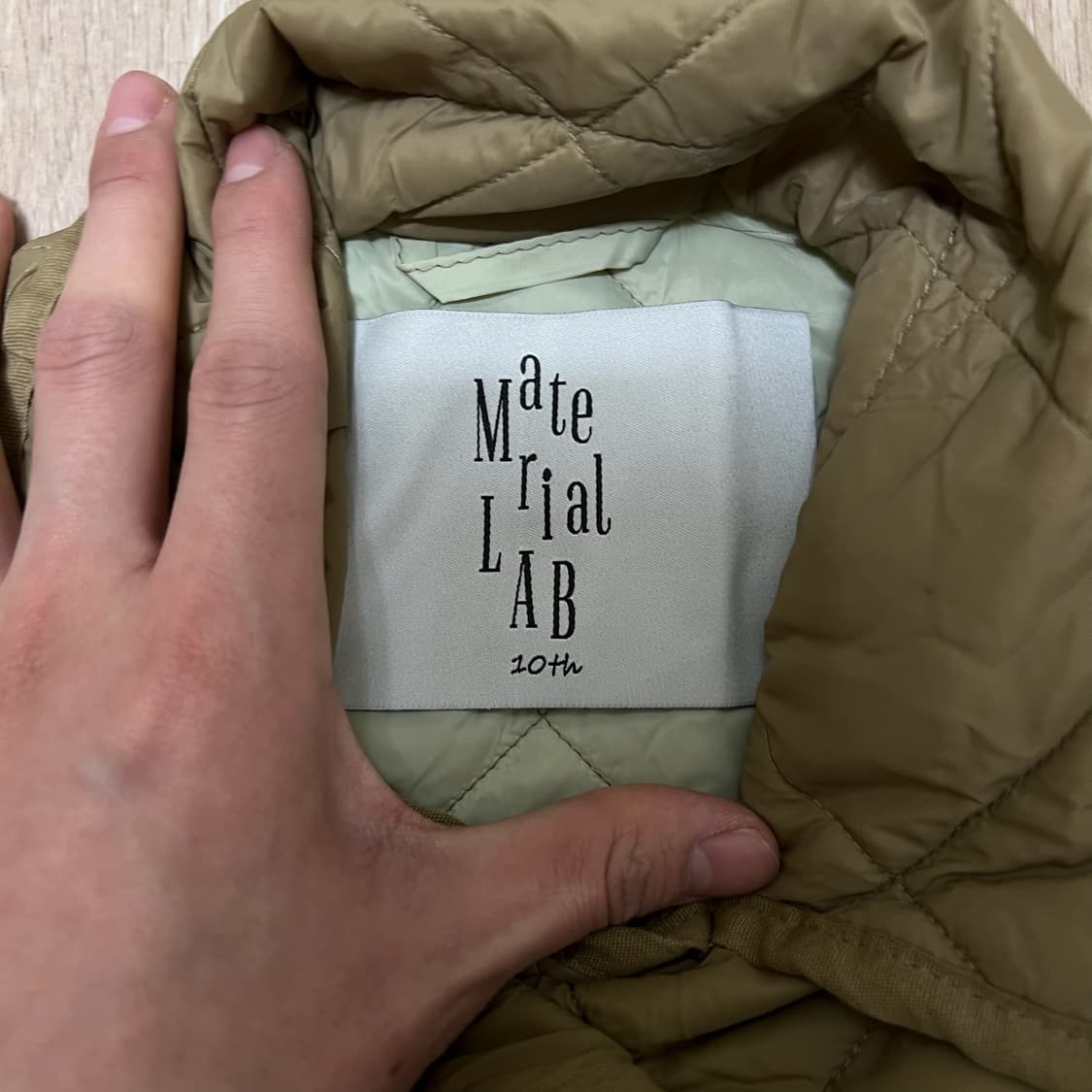 메이트 라이얼 랩 여성 롱 퀼팅 코트 55-66 상품이미지4