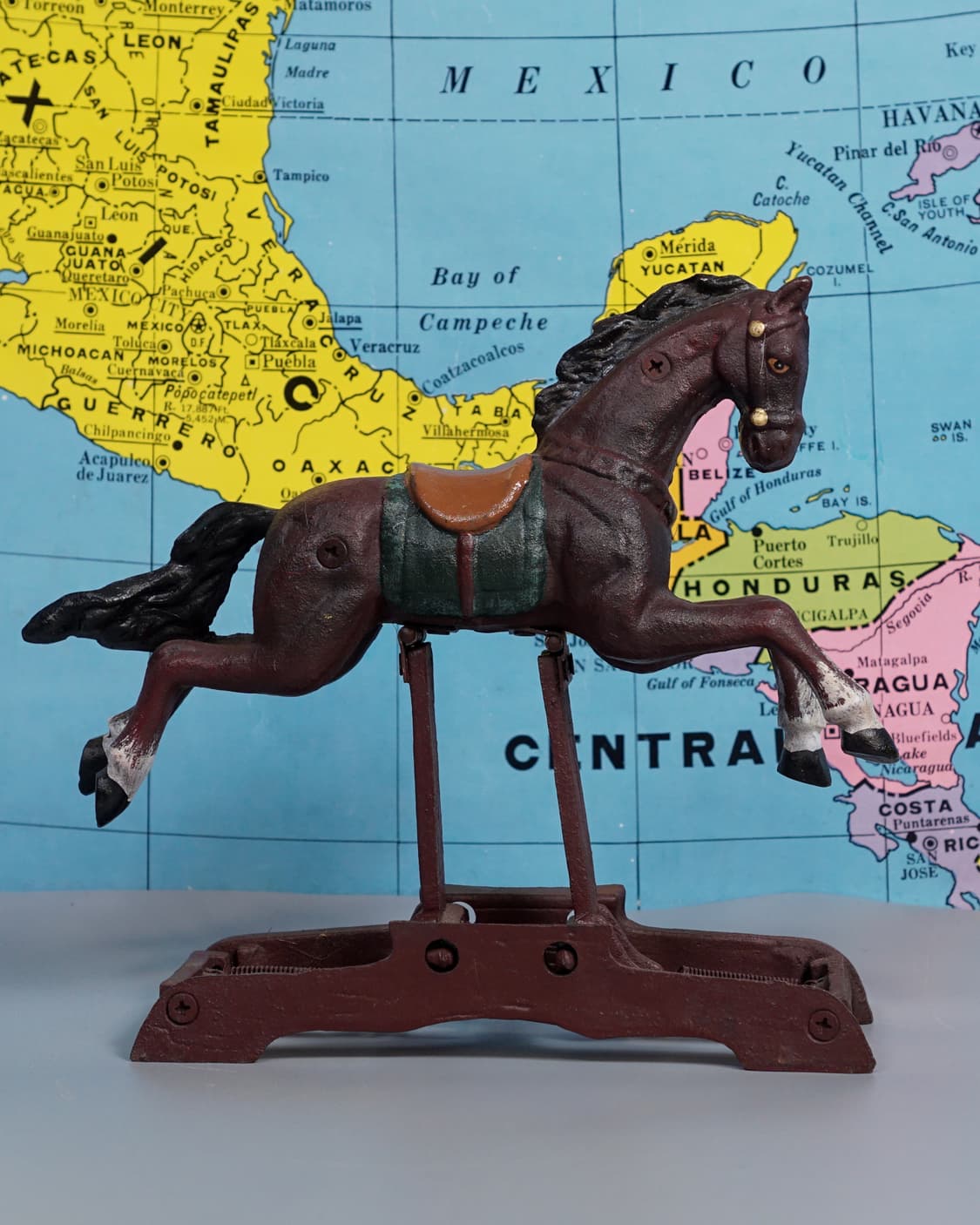 빈티지 소품 Cracker Barrel 주물 목마 상품이미지5