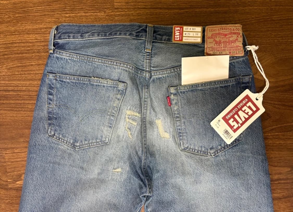 LVC 1955 501 viper 31X32 새상품 상품이미지3