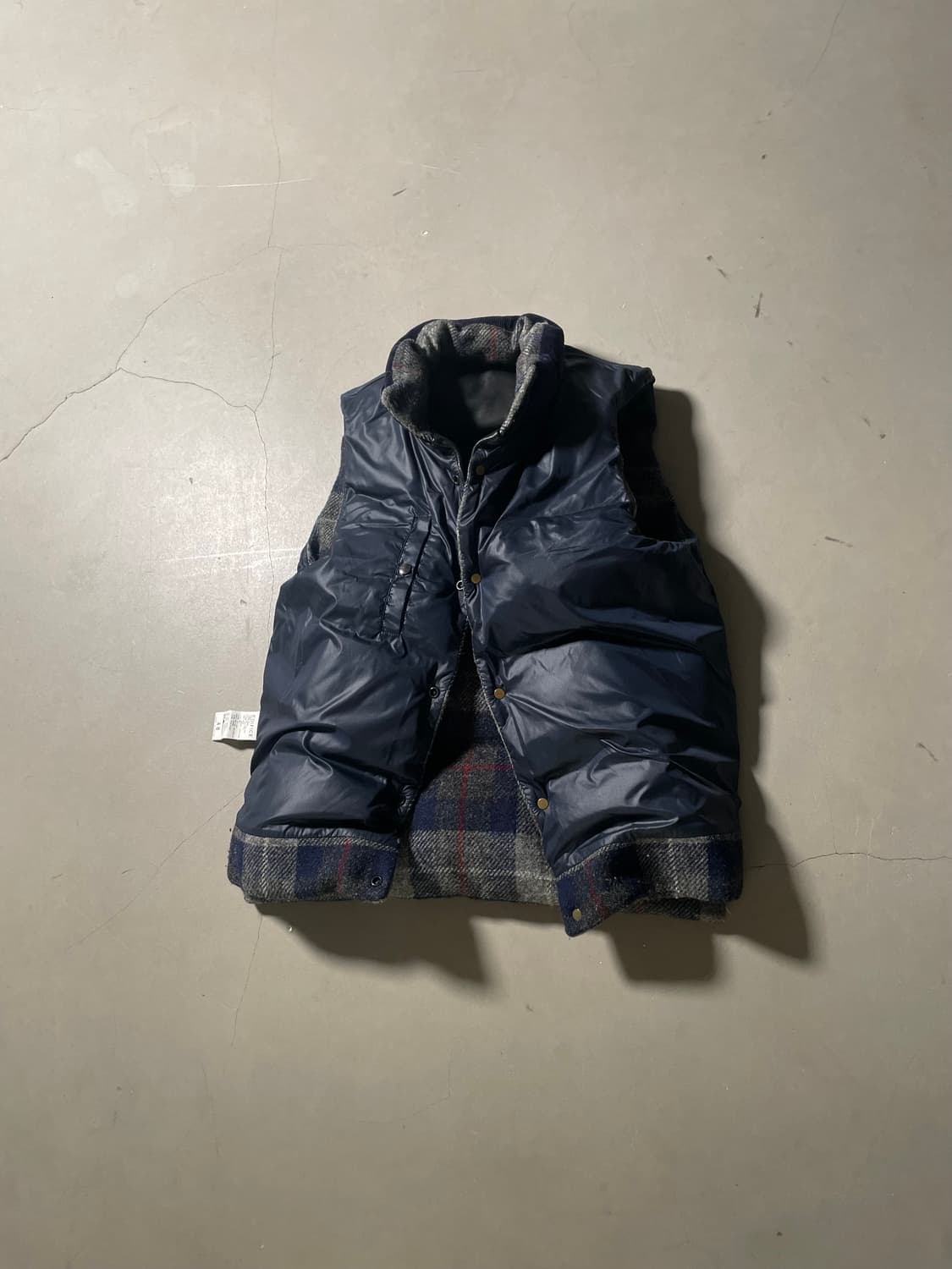 Harris Tweed Down Vest 상품이미지2