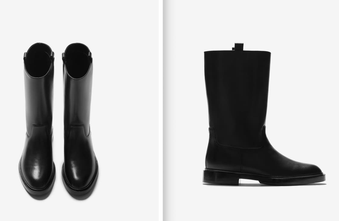 쿠에른 서울 컬렉션 미들 부츠 245 상품이미지1