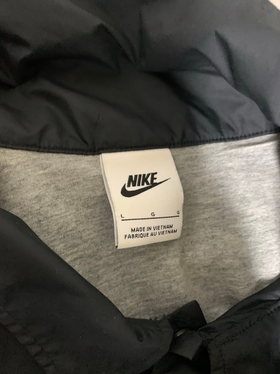 나이키 코치자켓 블랙 (L) 상품이미지3