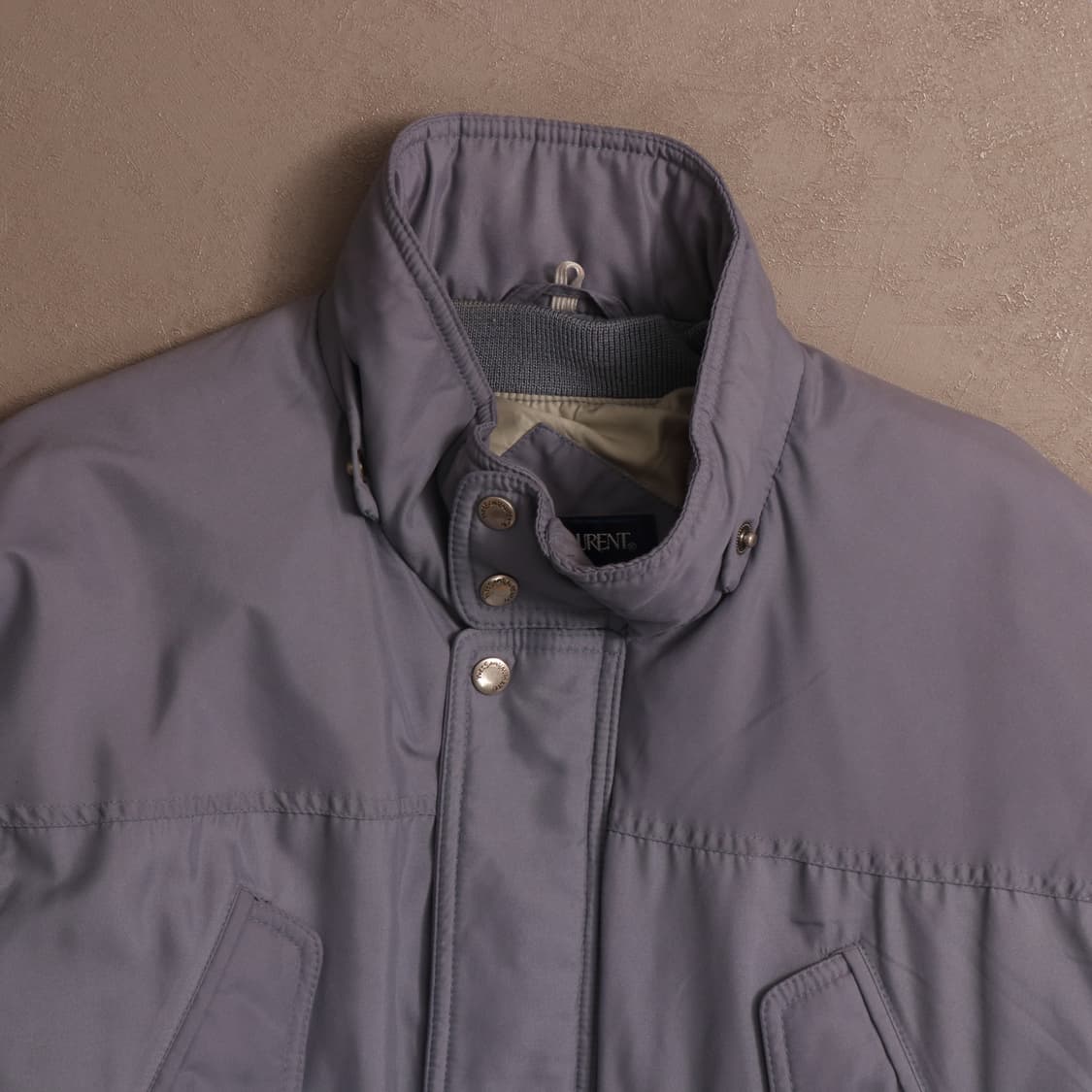 90's 입생로랑 사파리 푸퍼 다운 시멘트 A1719 상품이미지2